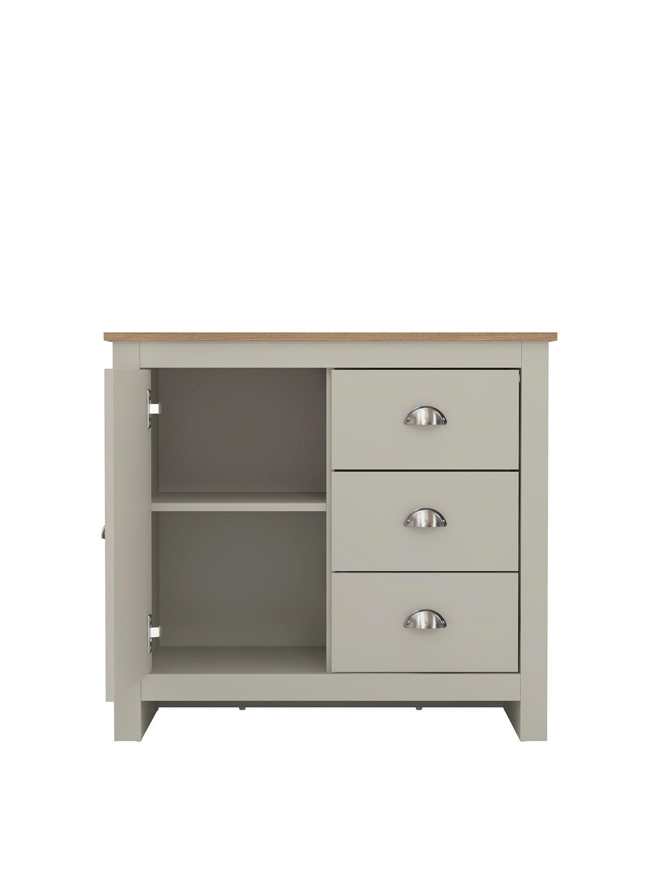  image of very-home-atlanta-compact-sideboard-light-greyoak