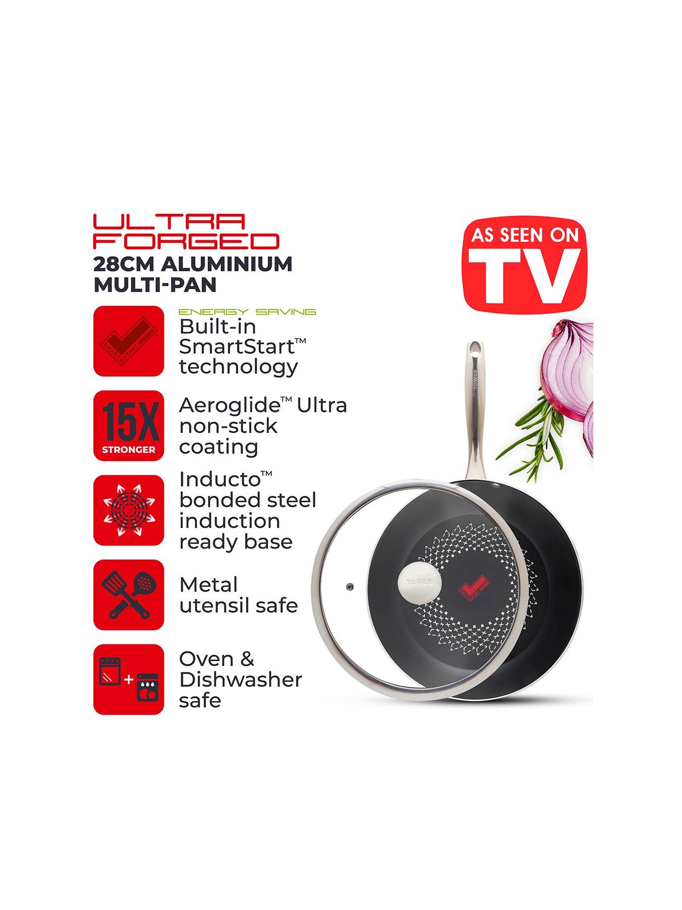  image of tower-smartstart-ultra-forged-28-cm-multi-pan