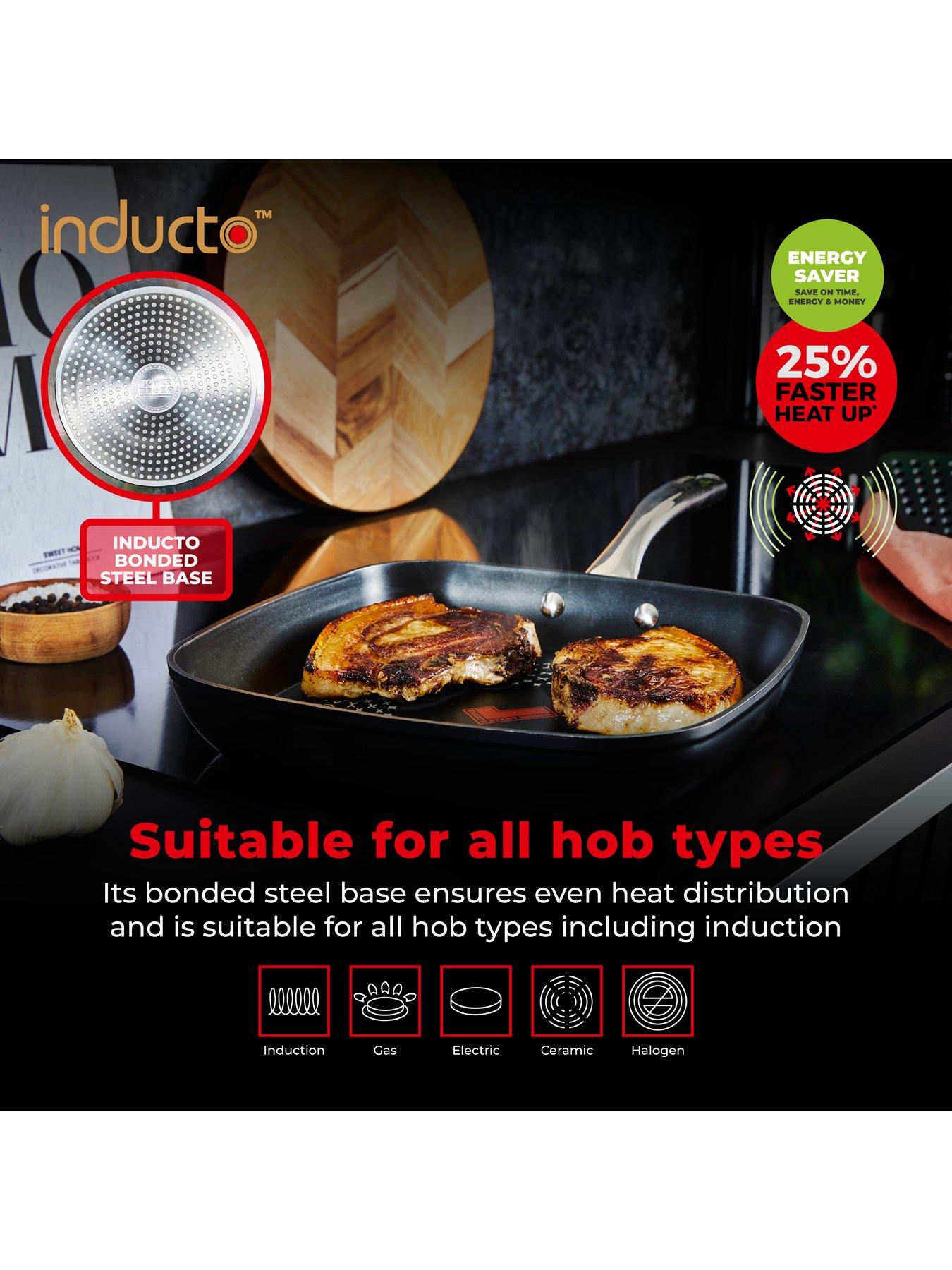 Image 6 of 8 of Tower SmartStart Ultra Forged 26 cm Grill Pan