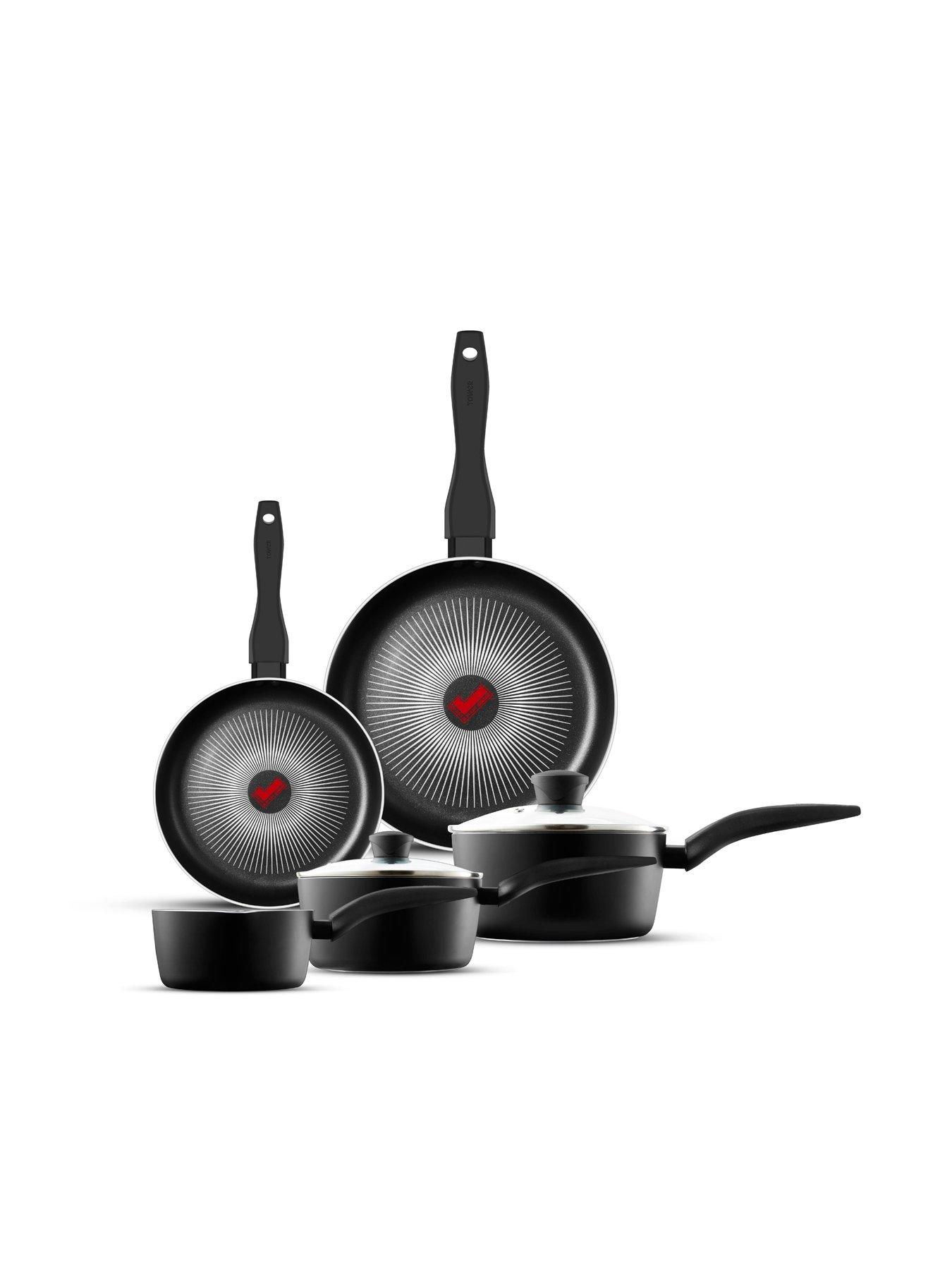Image 1 of 8 of Tower SmartStart Gourmet 5-Piece Pan Set
