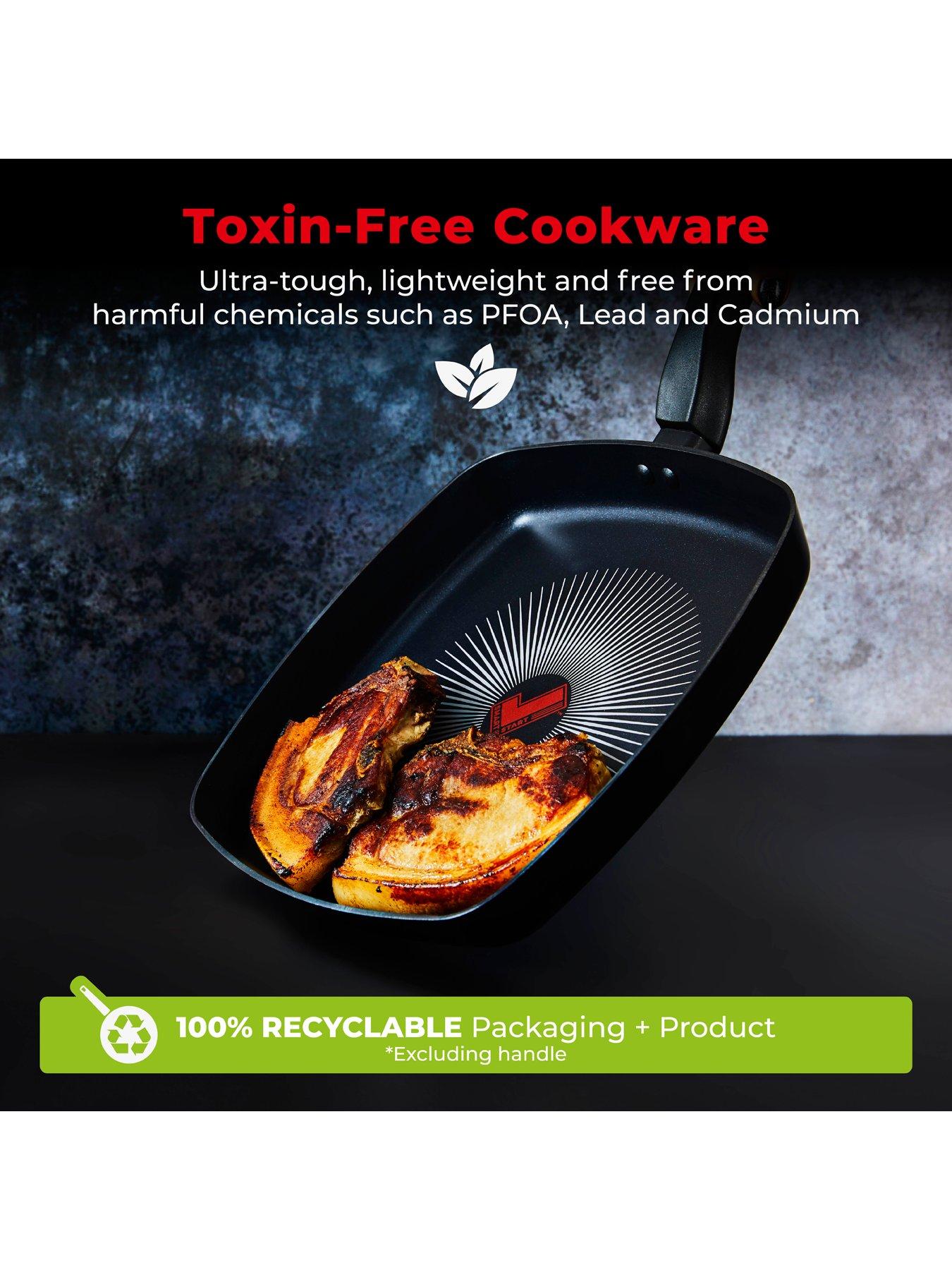 Image 5 of 8 of Tower SmartStart Gourmet 26 cm Grill Pan