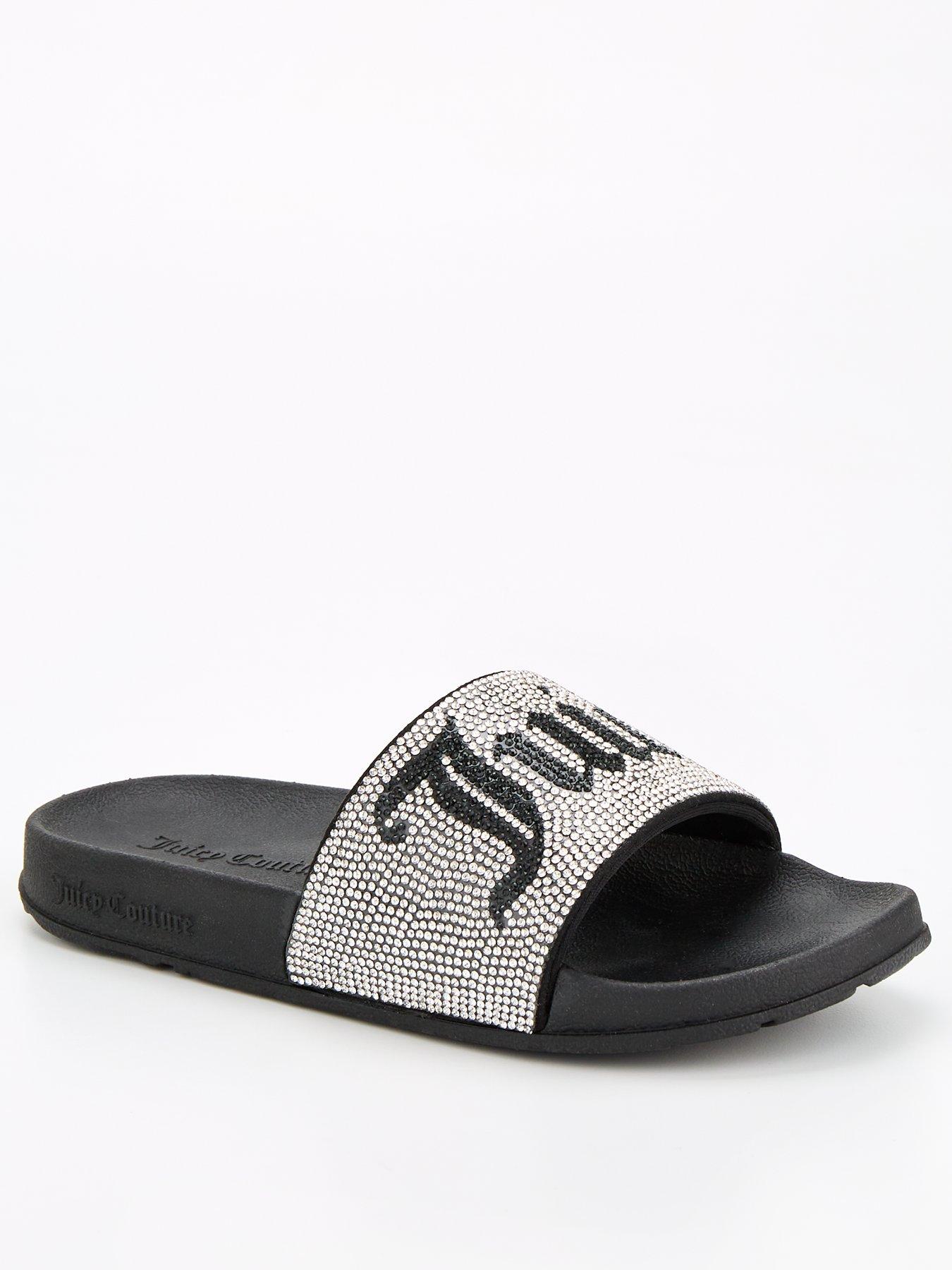 juicy-couture-donna-diamante-slide-black
