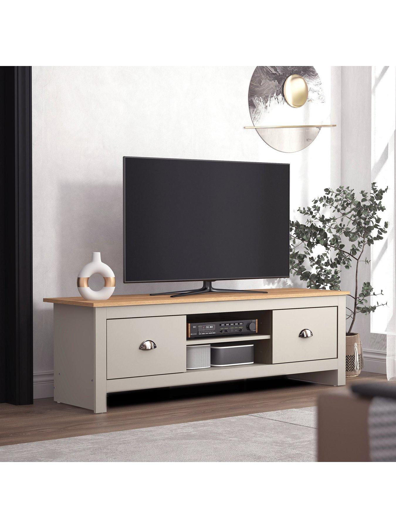 Light grey online tv console