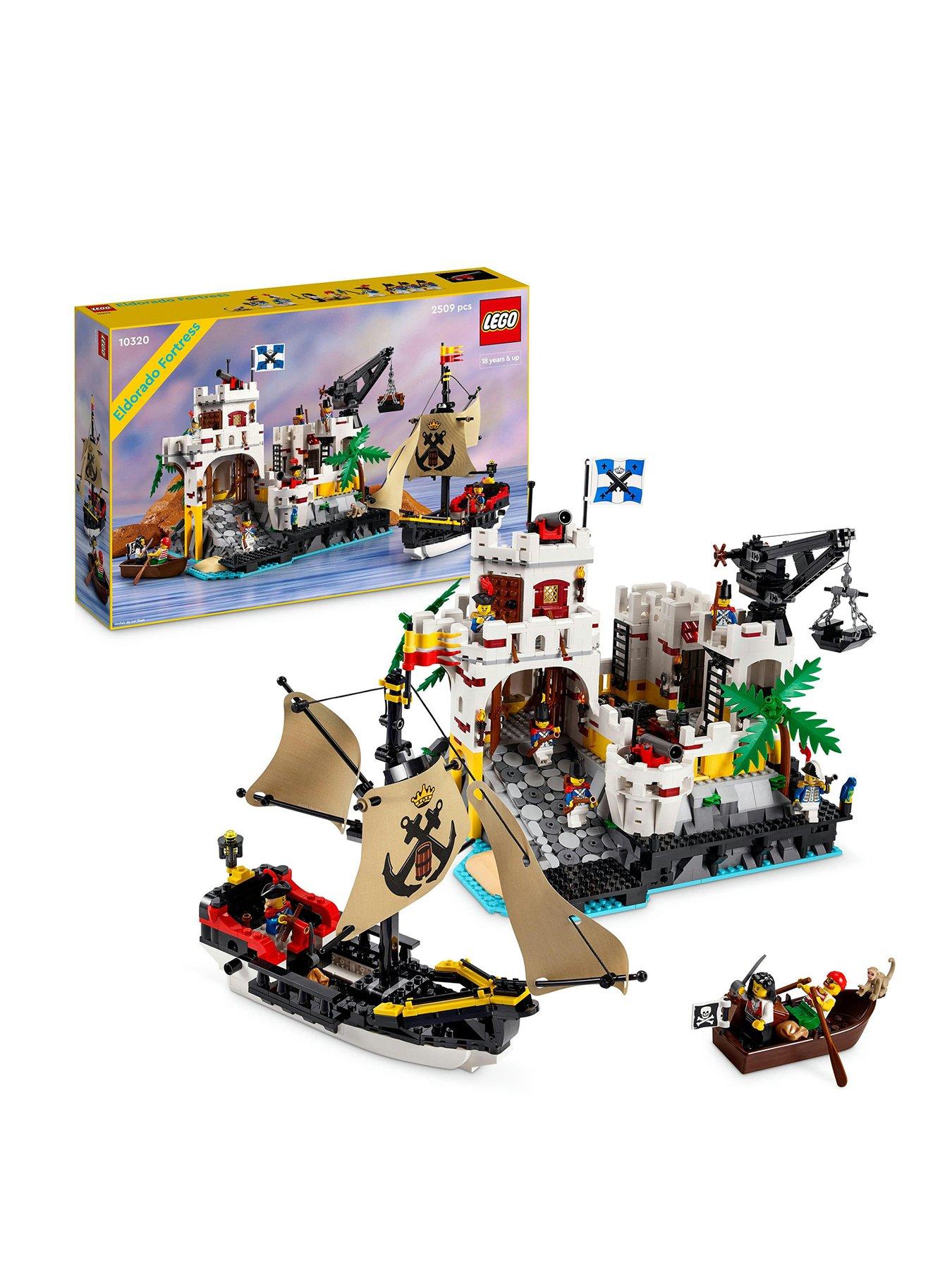 LEGO Icons Eldorado Fortress Pirates Set 10320 littlewoods