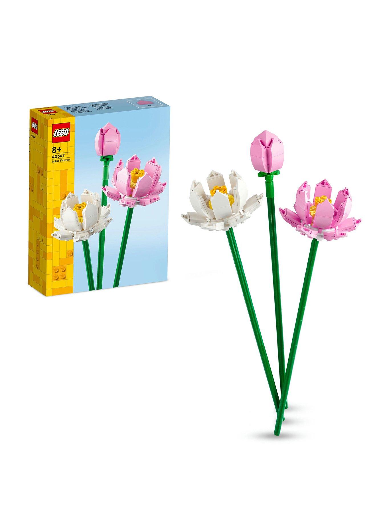 LEGO Botanical Botanicals Lotus Flowers Set 40647