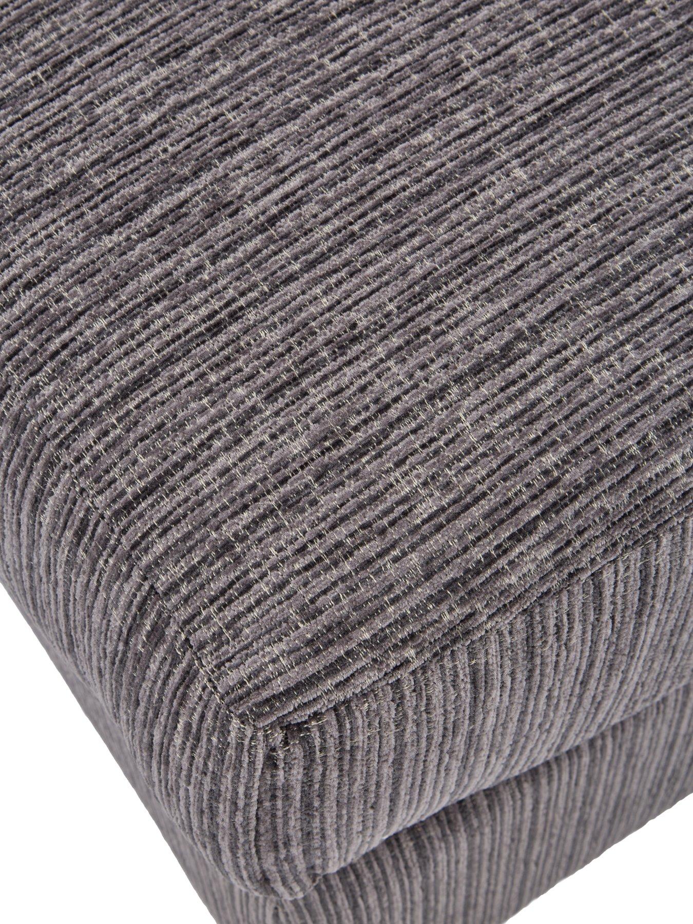 Image 4 of 5 of Very Home Minc Fabric Footstool&nbsp;- Made in the UK