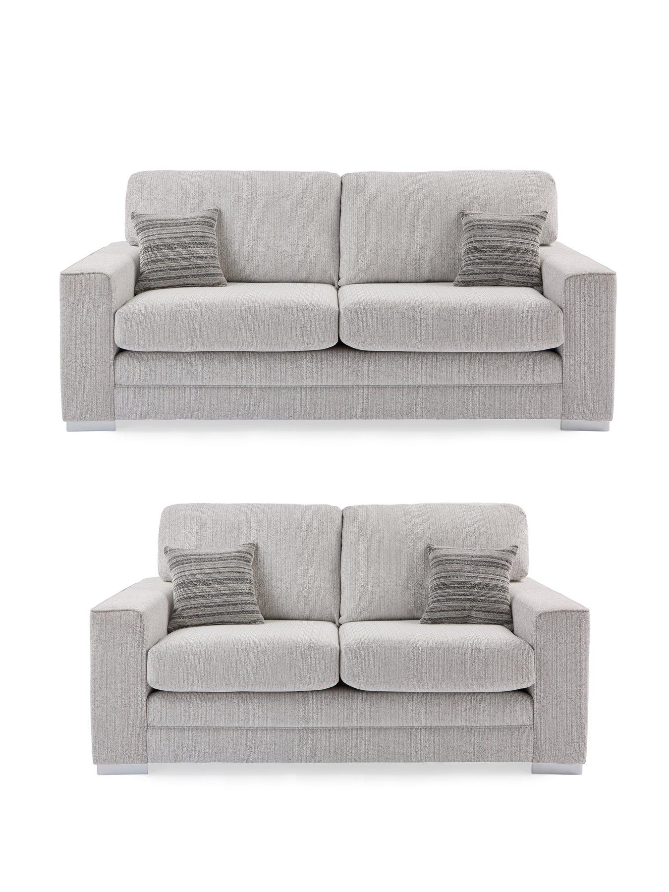 undefined Minc 3 Seater+ 2 Seater Fabric Sofa Set (Buy and SAVE!) - Made in the UK