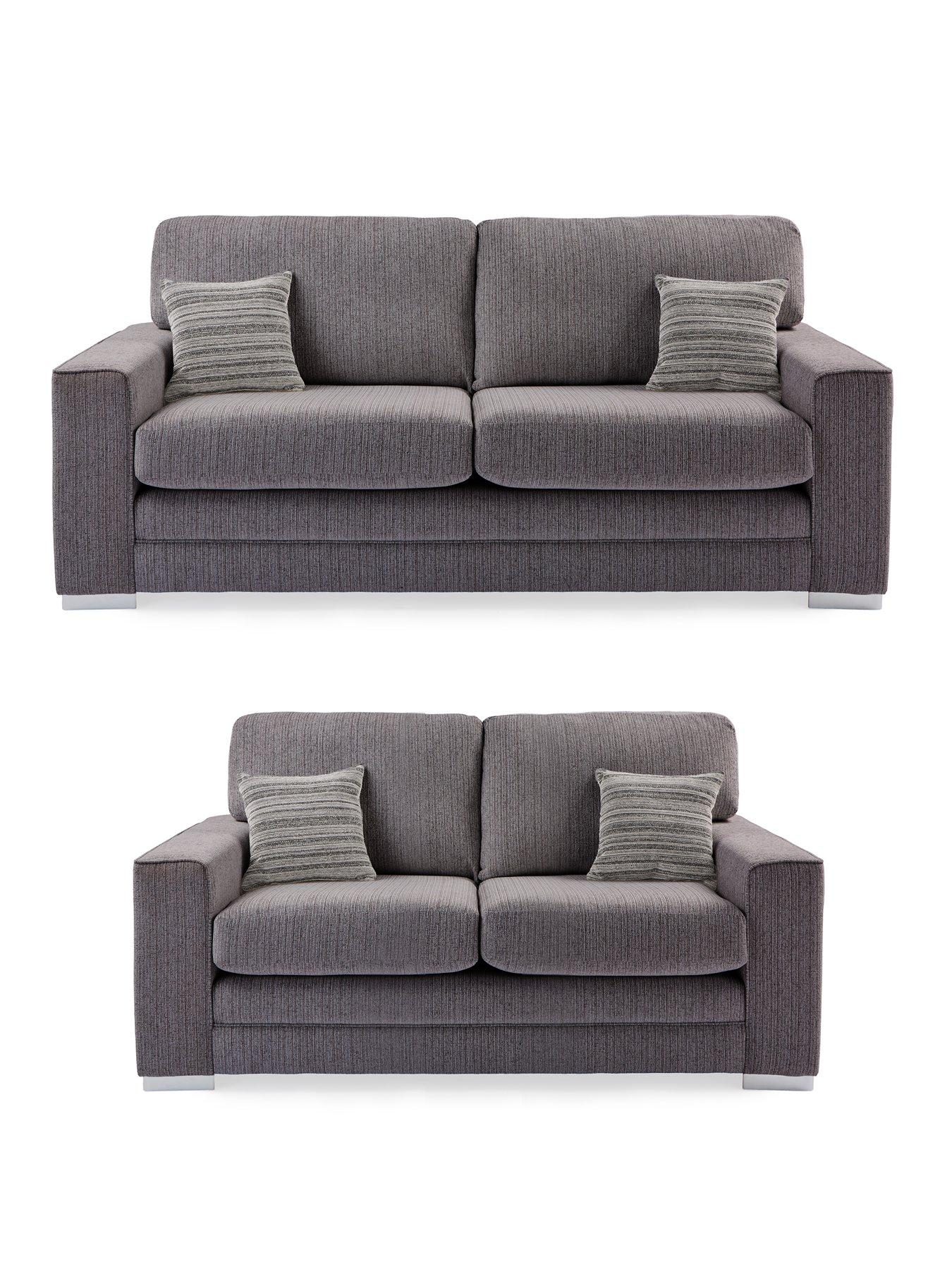 The Very Collection Minc 3 Seater+ 2 Seater Fabric Sofa Set (Buy and SAVE!) - Made to Order in the UK