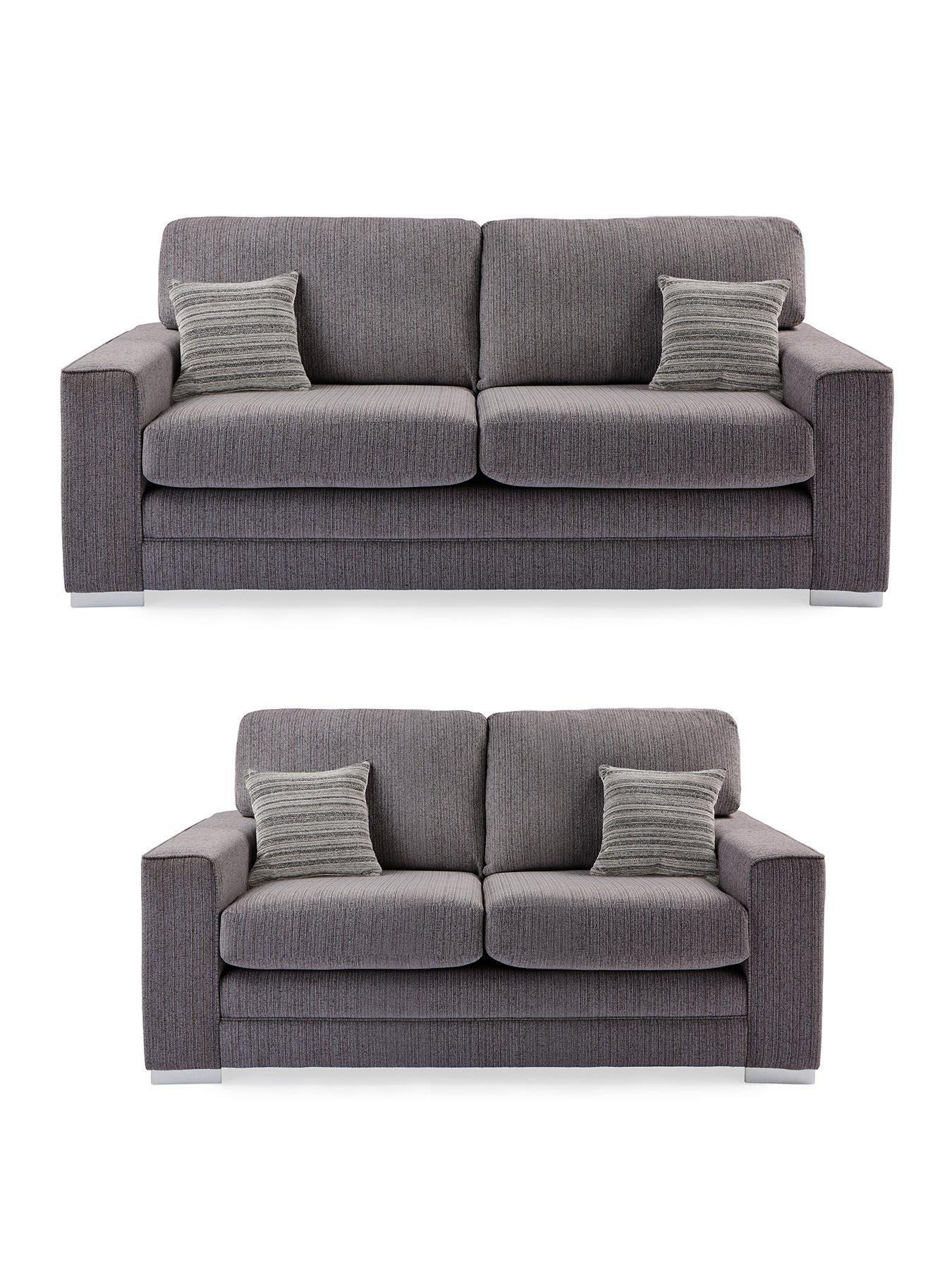 Image 2 of 6 of Very Home Minc 3 Seater+ 2 Seater Fabric Sofa Set (Buy and SAVE!)&nbsp;- Made in the UK