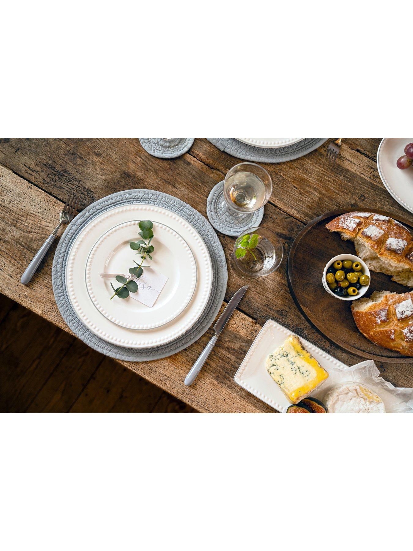  image of mary-berry-signature-cotton-placemat-in-grey