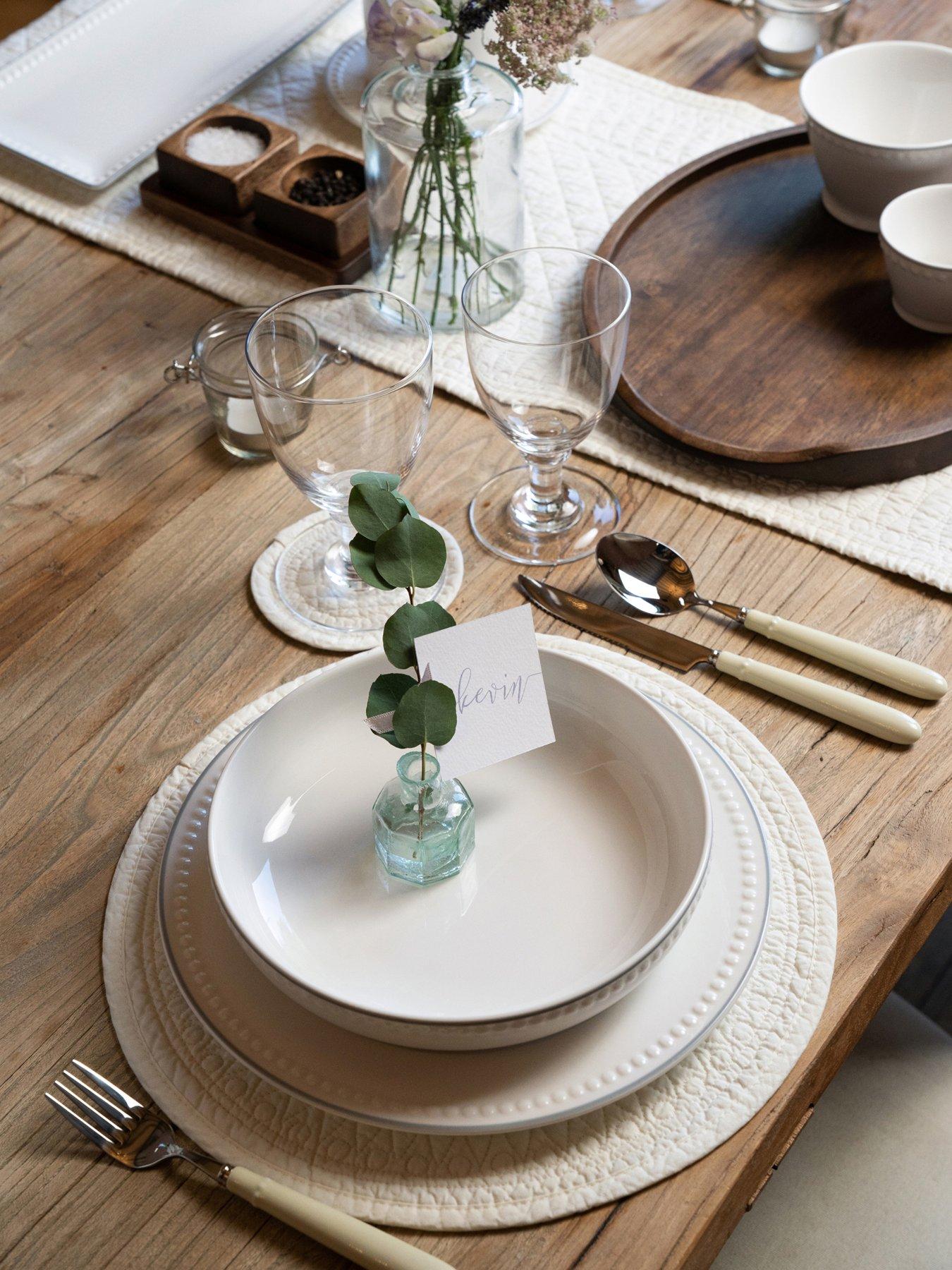  image of mary-berry-signature-cotton-placemat-in-ivory