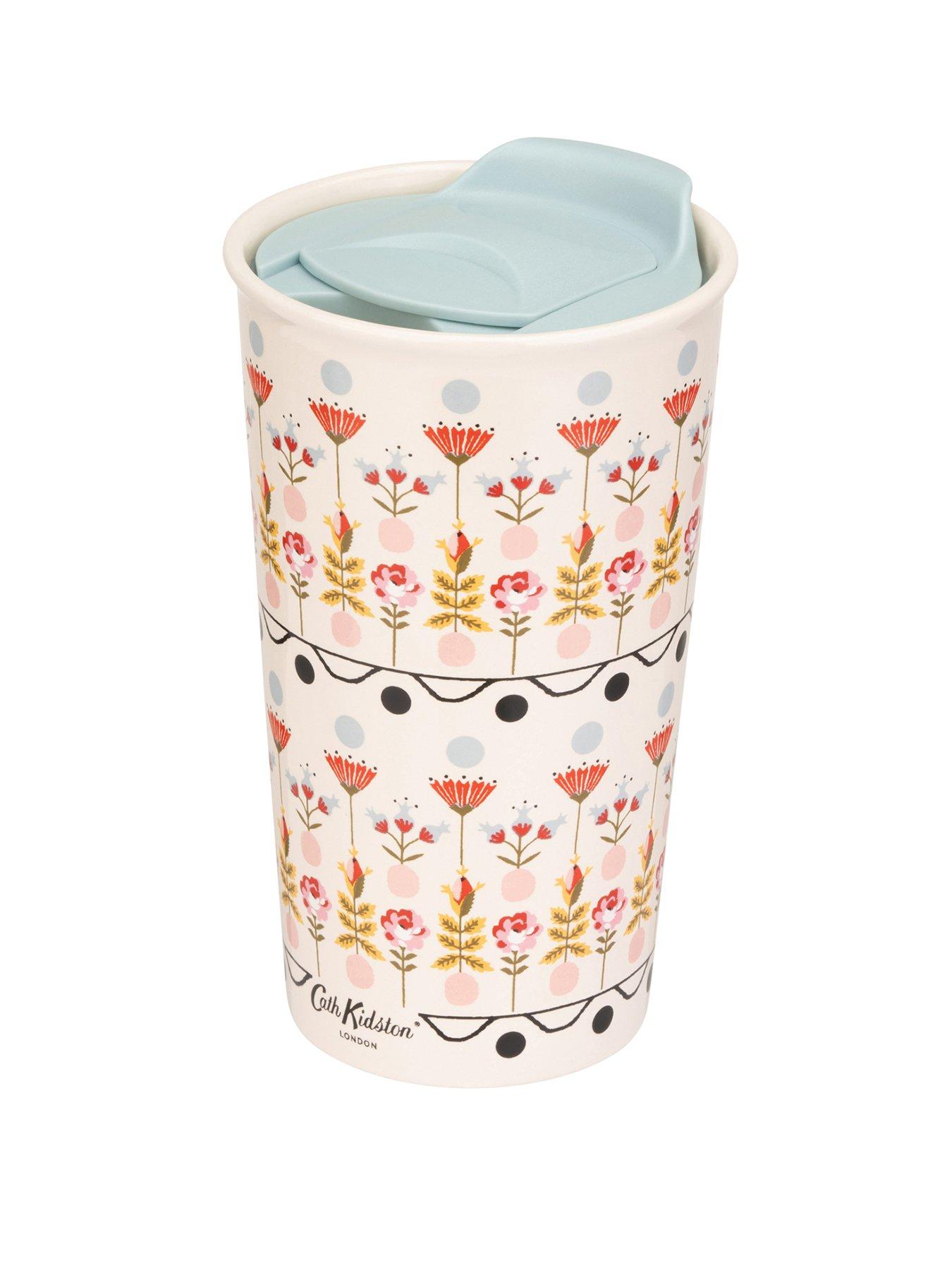 undefined Painted Table Ceramic Travel Mug 300ml