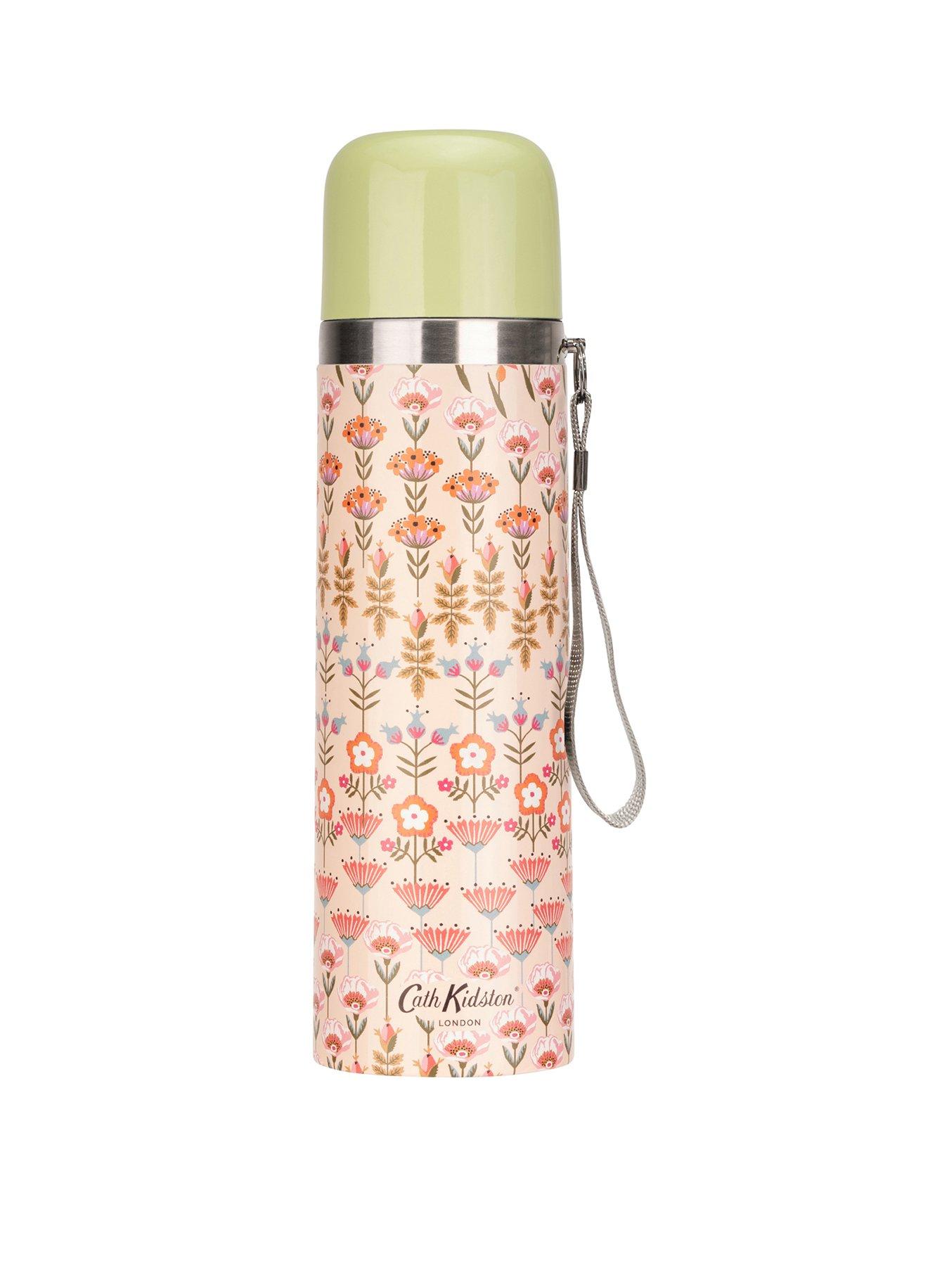 undefined Ditsy Floral Insulated Flask Pink 460ml