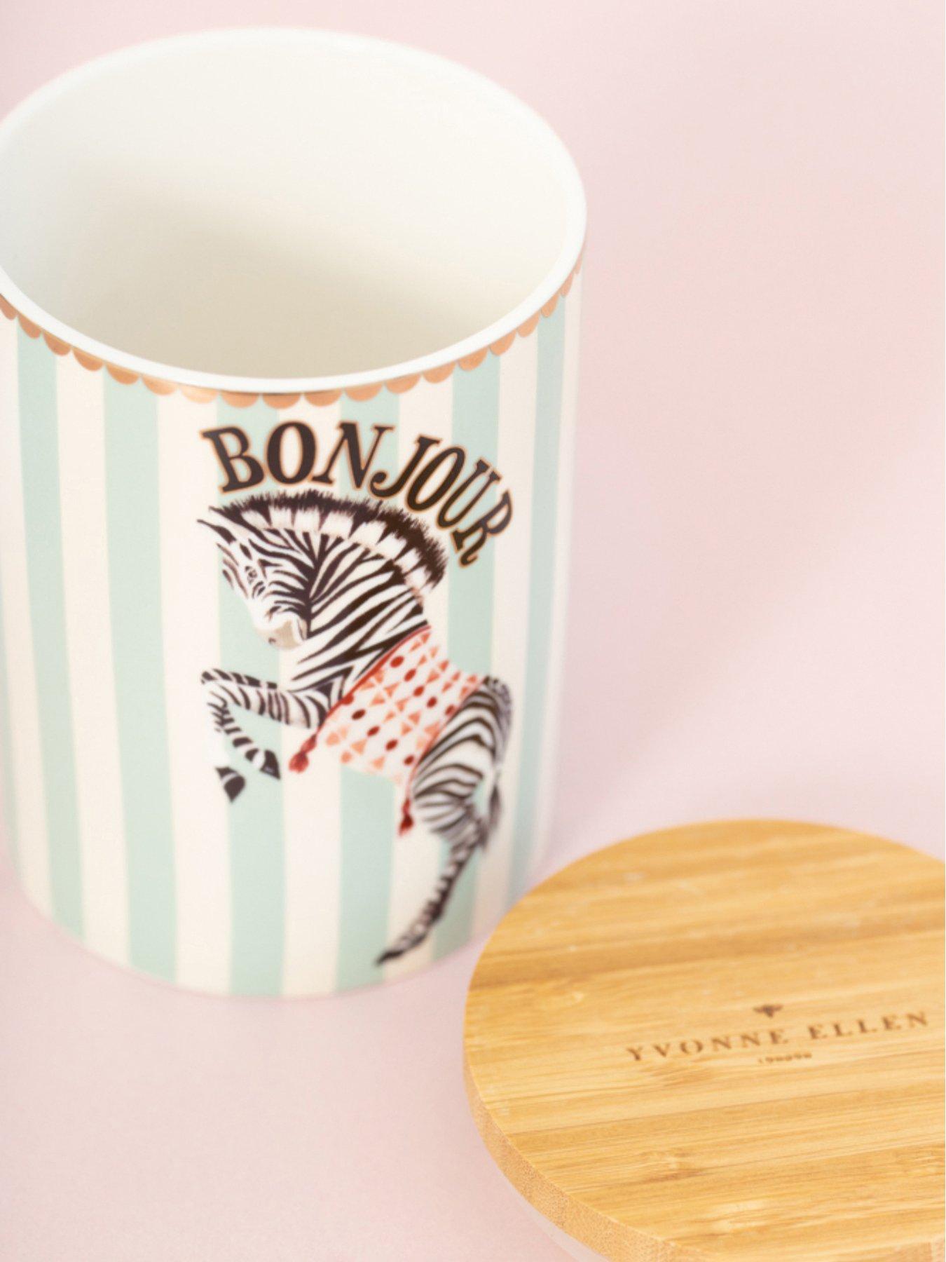  image of yvonne-ellen-zebra-medium-storage-jar