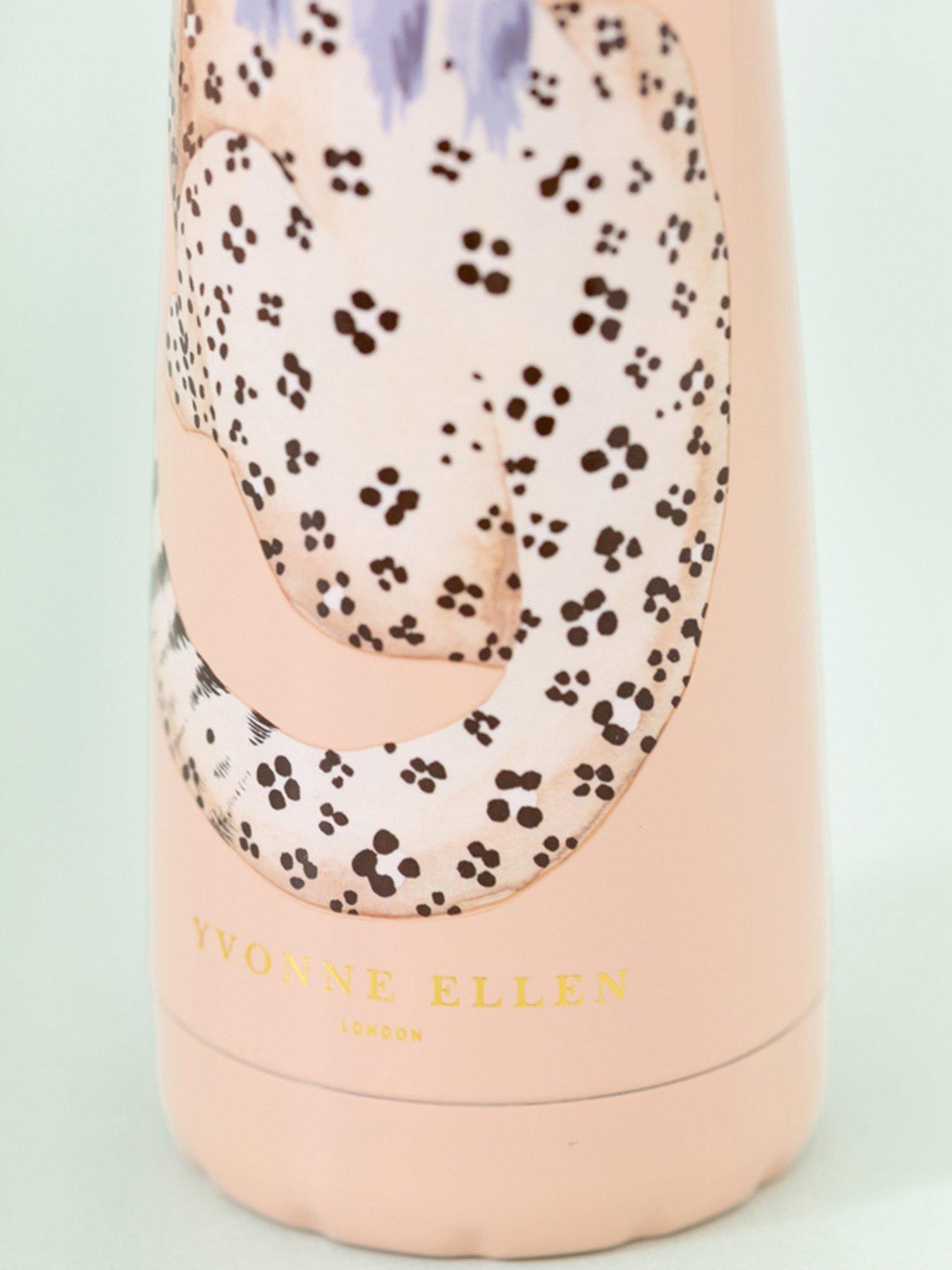 image of yvonne-ellen-stainless-steel-bottle-cheetah
