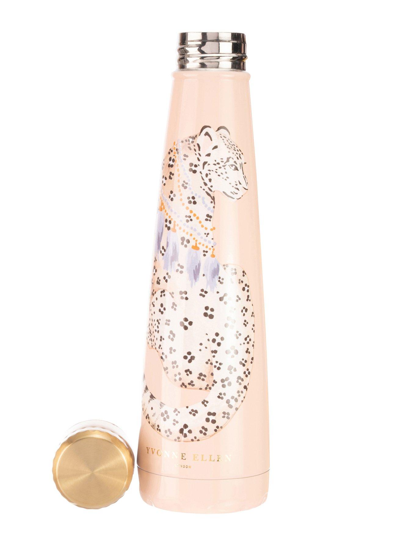  image of yvonne-ellen-stainless-steel-bottle-cheetah
