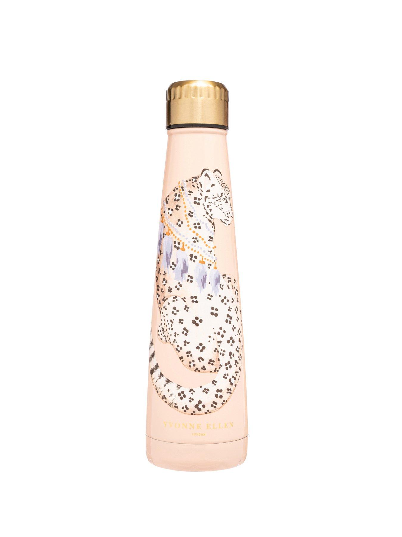  image of yvonne-ellen-stainless-steel-bottle-cheetah