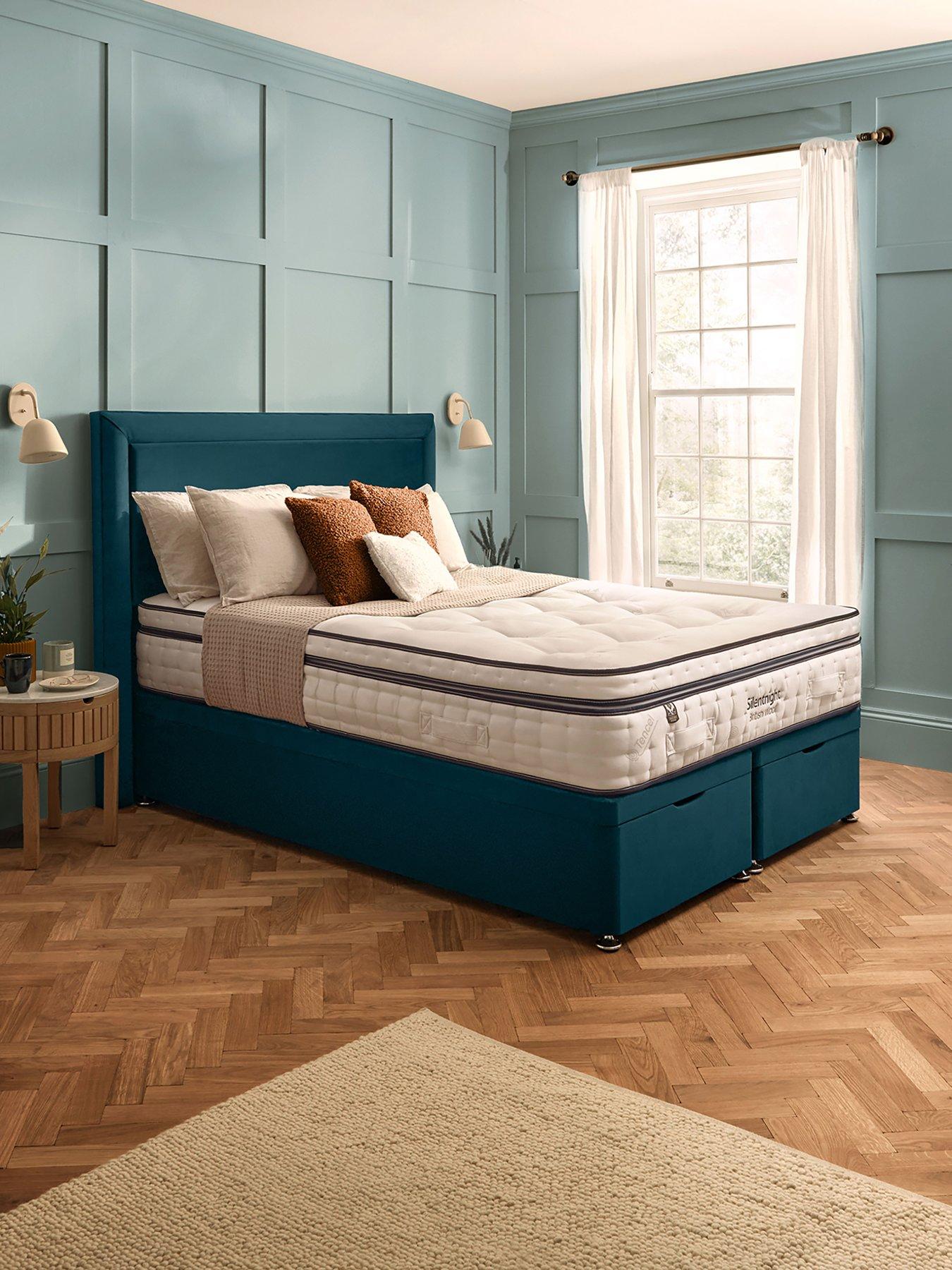 undefined British Wool 3000 Pocket Box Top Mattress - Medium firmness