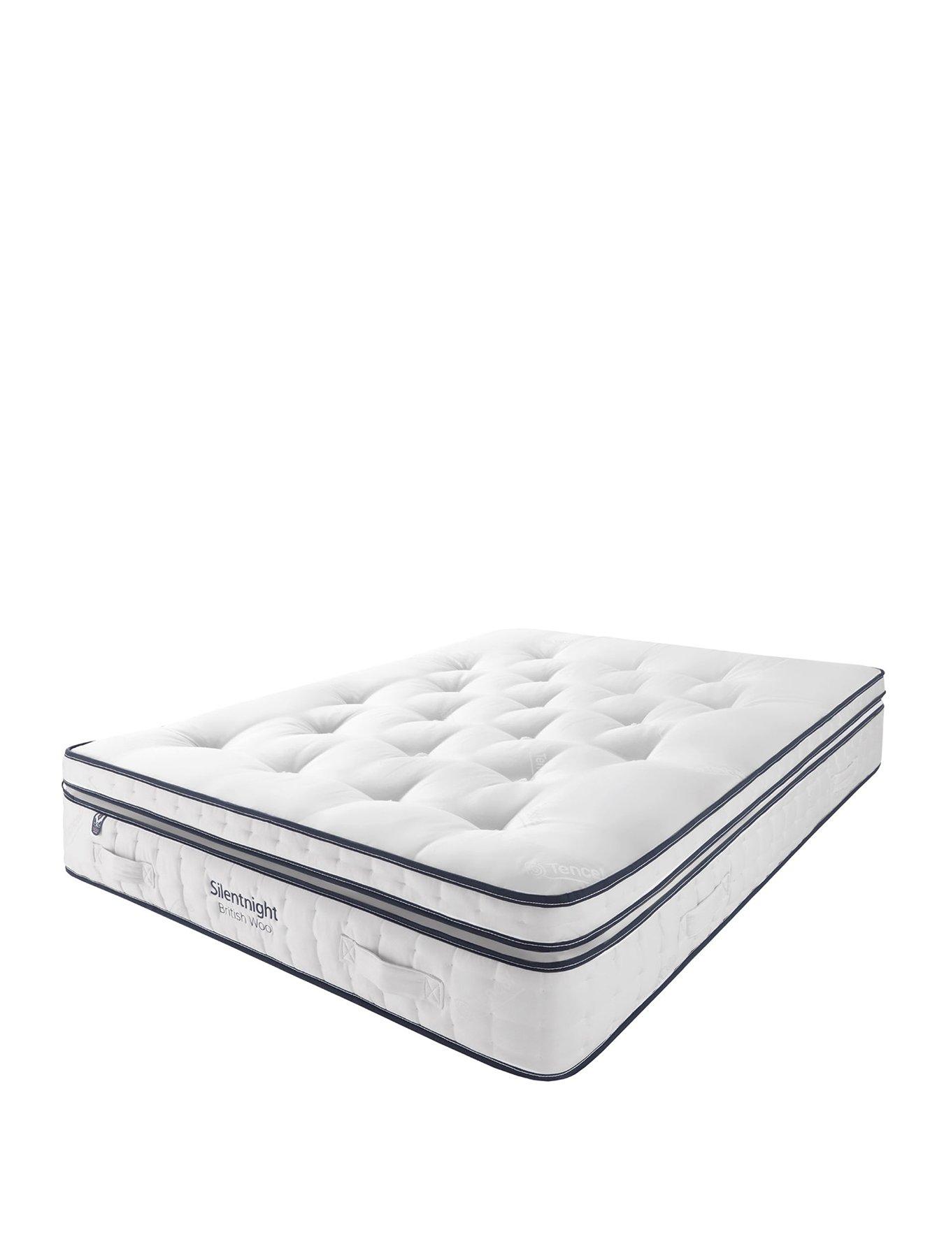  image of silentnight-woolnbsp3000-pocketnbspbox-top-mattressnbsp--medium-firmness