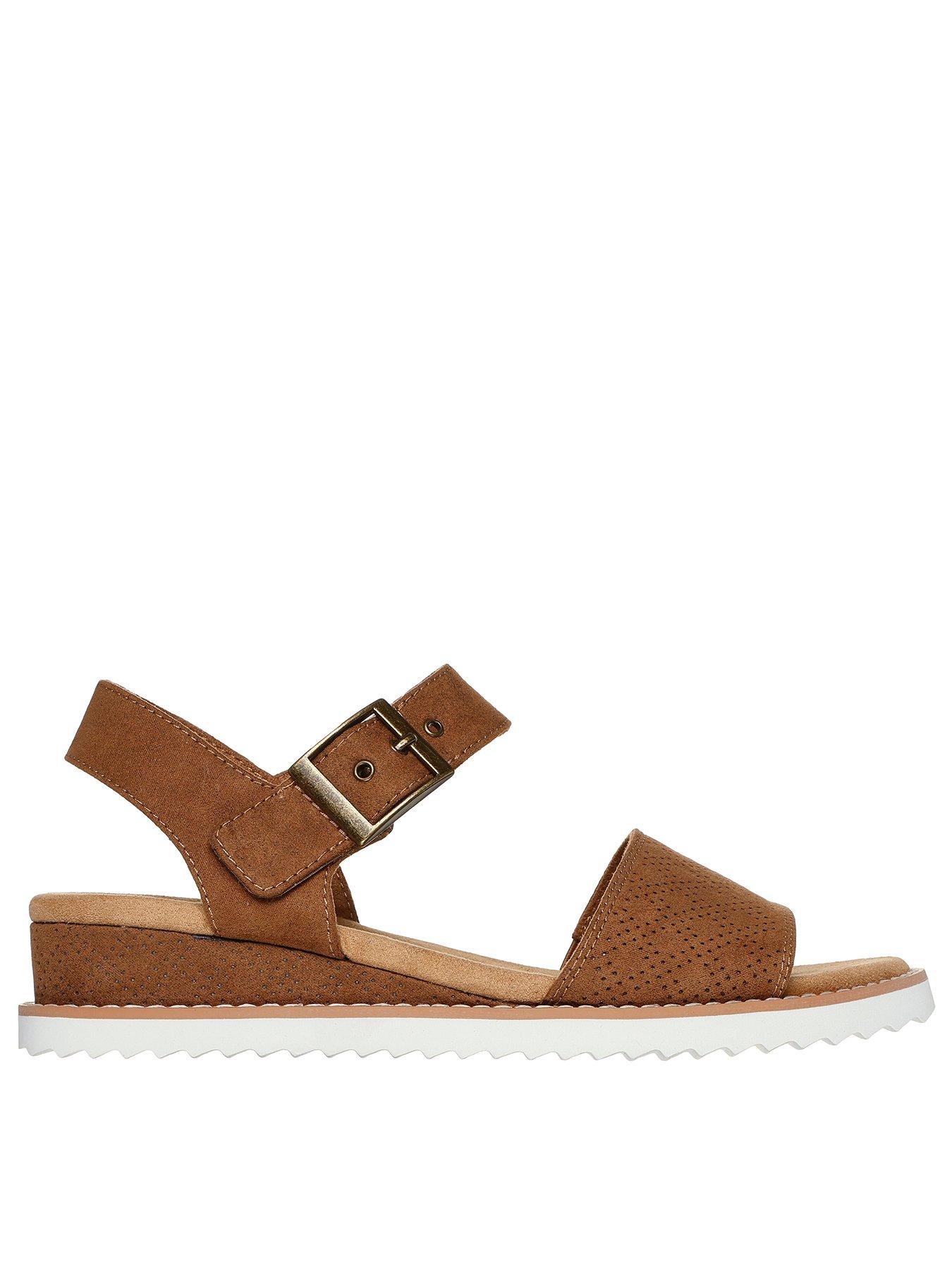 skechers-desert-kiss-microfiber-sandal-brown
