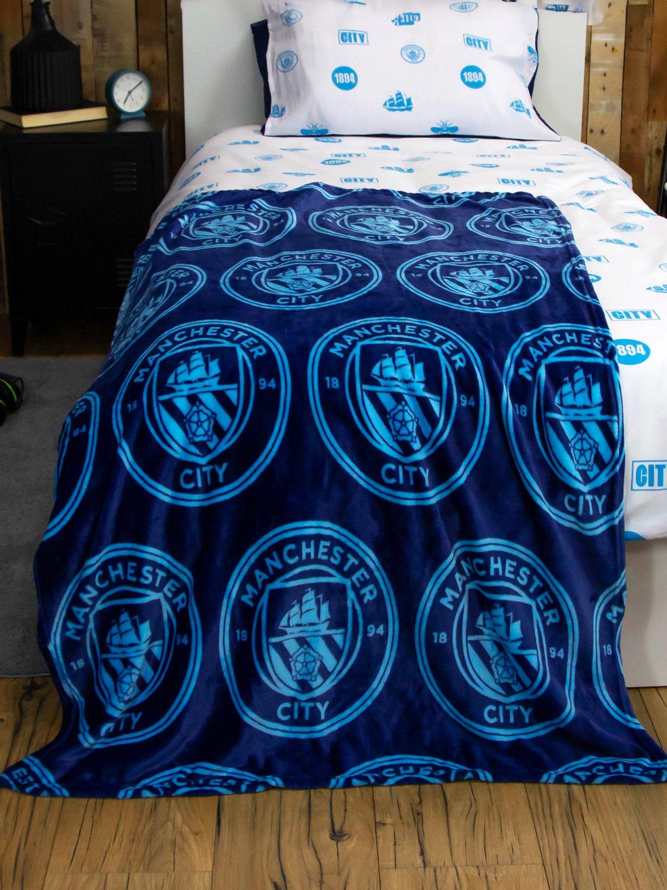  image of manchester-city-man-city-panel-fleece-blanket