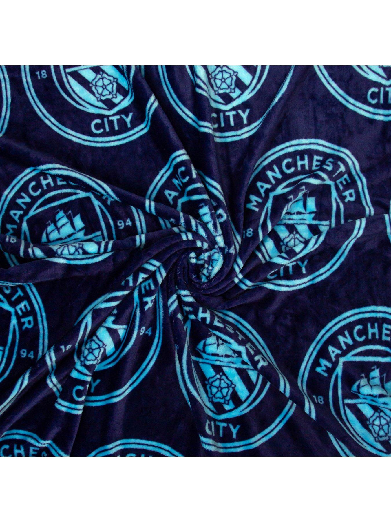  image of manchester-city-man-city-panel-fleece-blanket