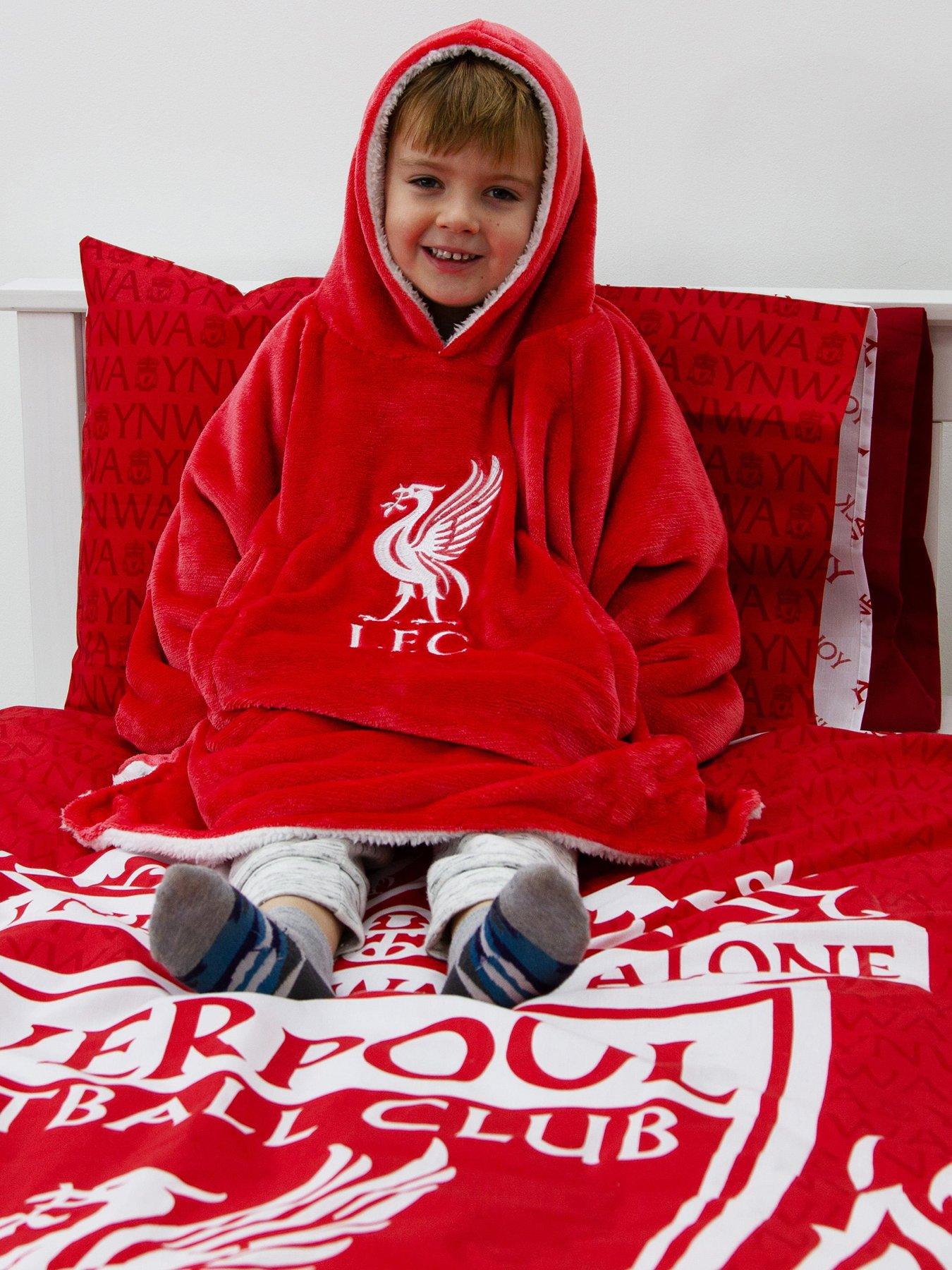 Image 1 of 7 of Liverpool FC LFC Wearable Fleece Hoodie
