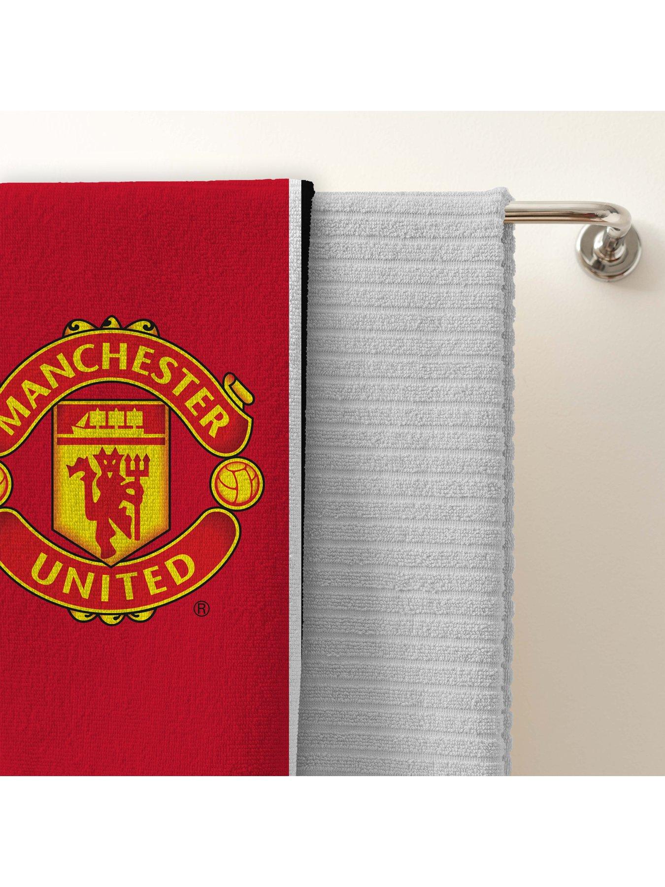  image of manchester-united-man-united-towel-100-cotton