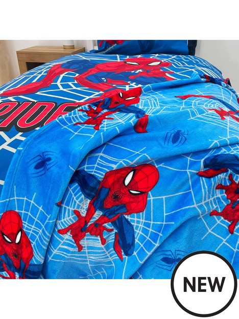 spiderman-crimefighter-fleece-blanket
