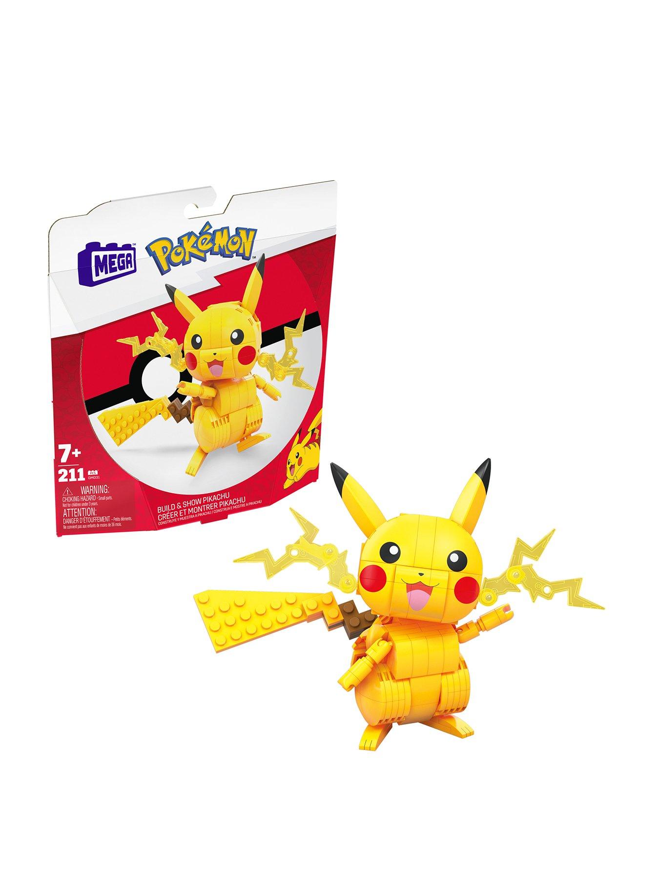 MEGA Pokemon Build  &  Show Pikachu Building Set