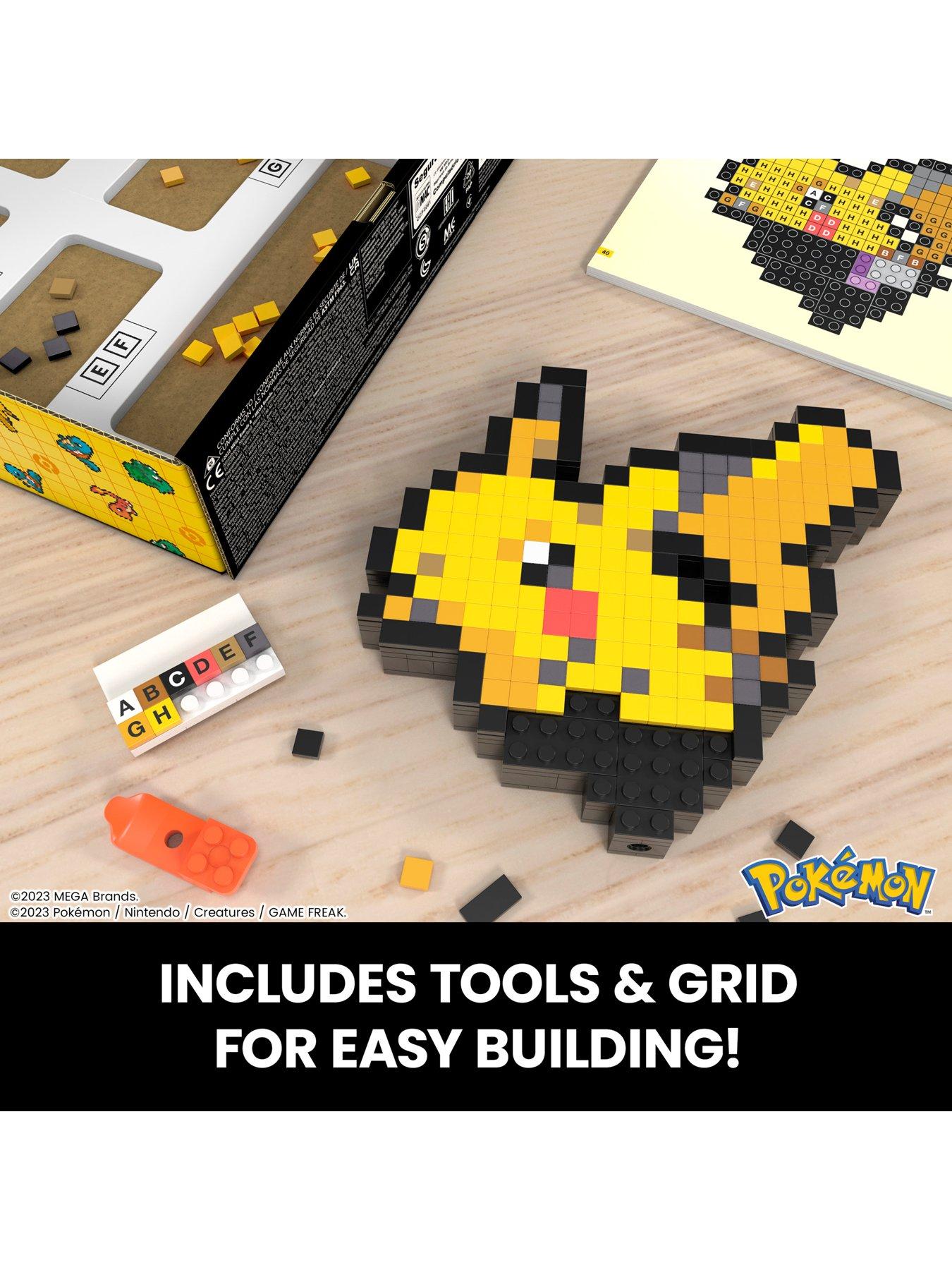 Mega Construx Pokemon Pikachu Construction Set, Building Toys for Kids  [ Exclusive] 16 Pieces