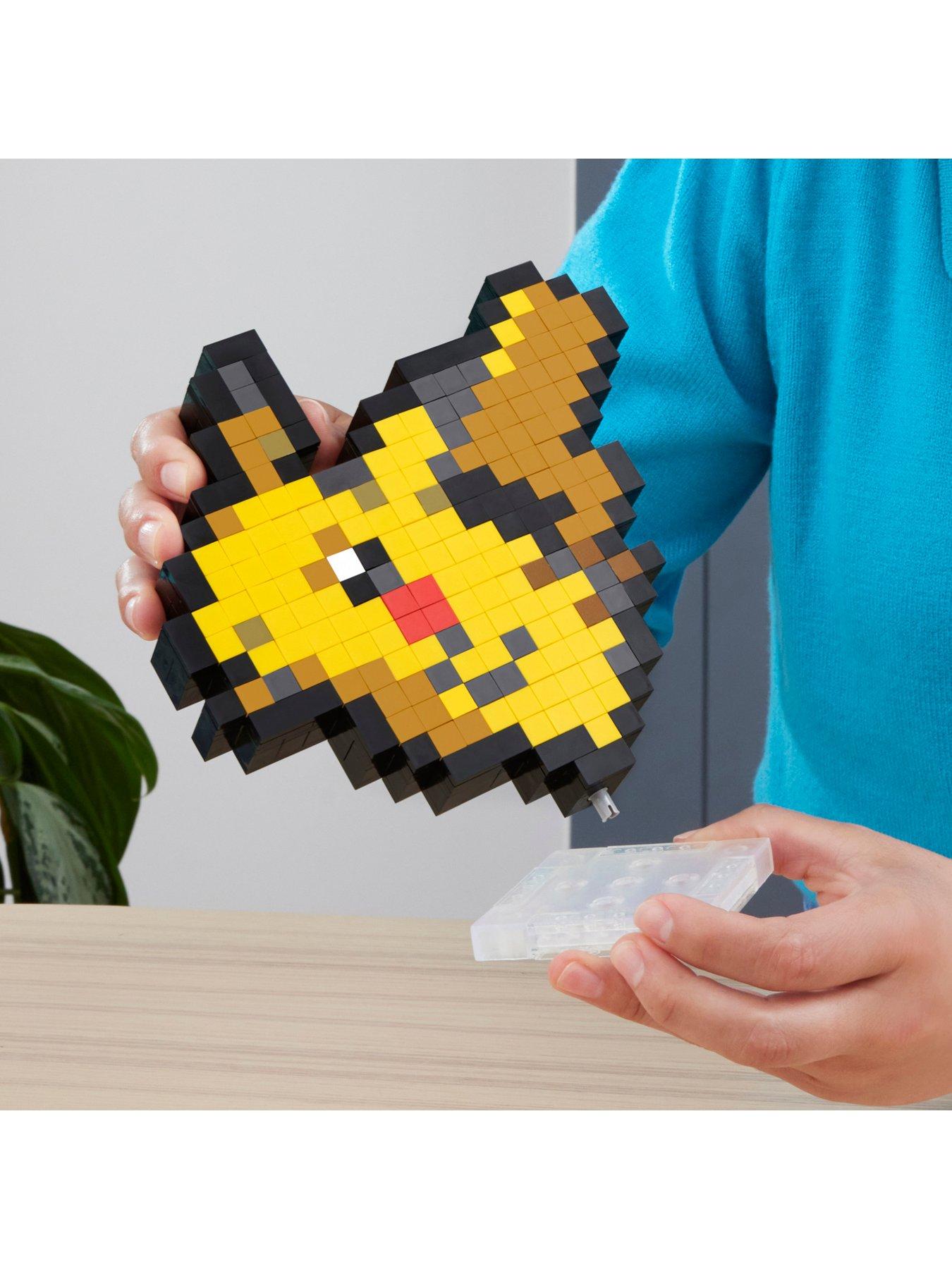  image of mega-pokeacutemonnbsppixel-art-pikachu-building-set
