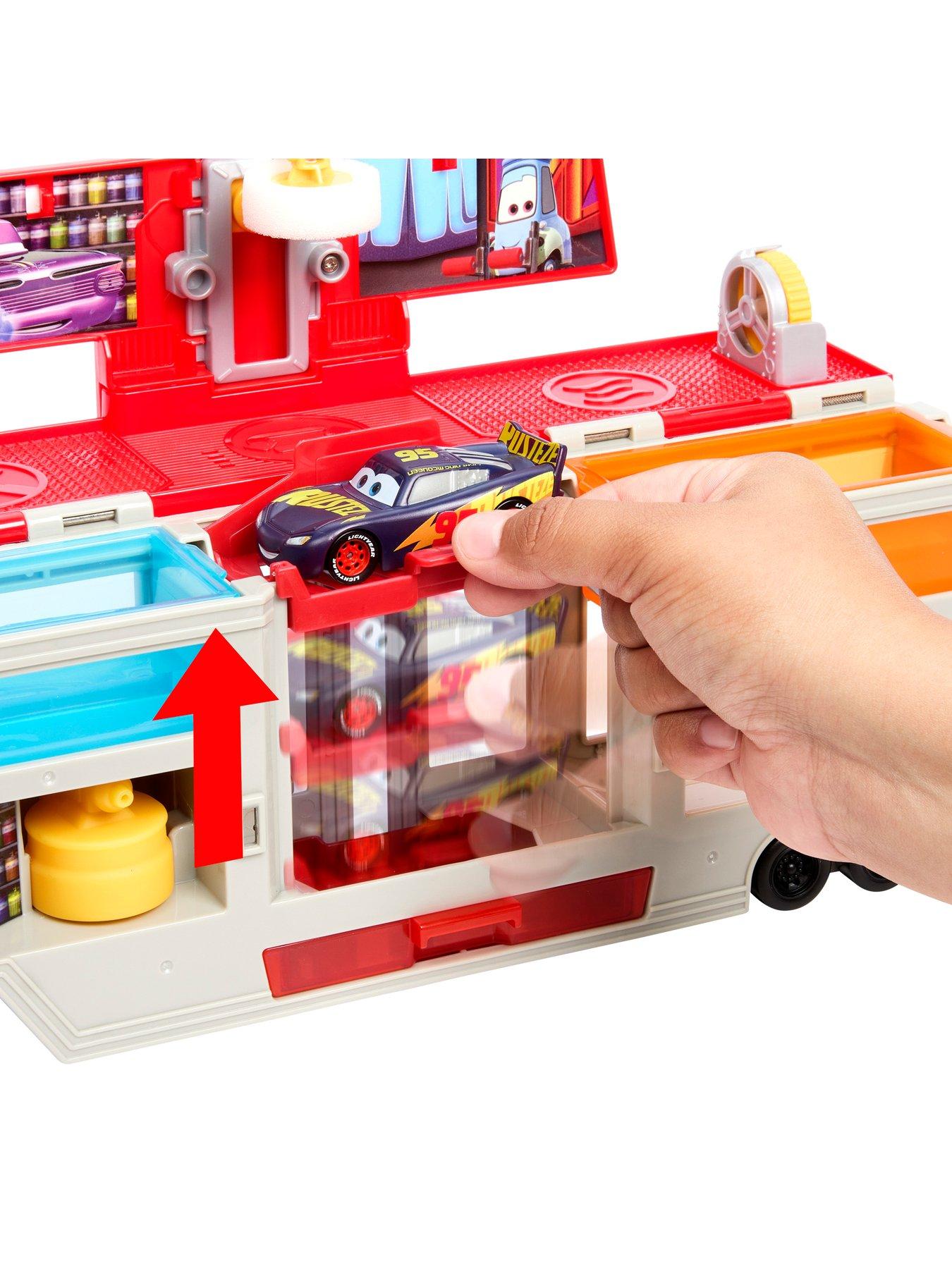  image of disney-pixar-colour-changers-mobile-paint-shop-mack-playset