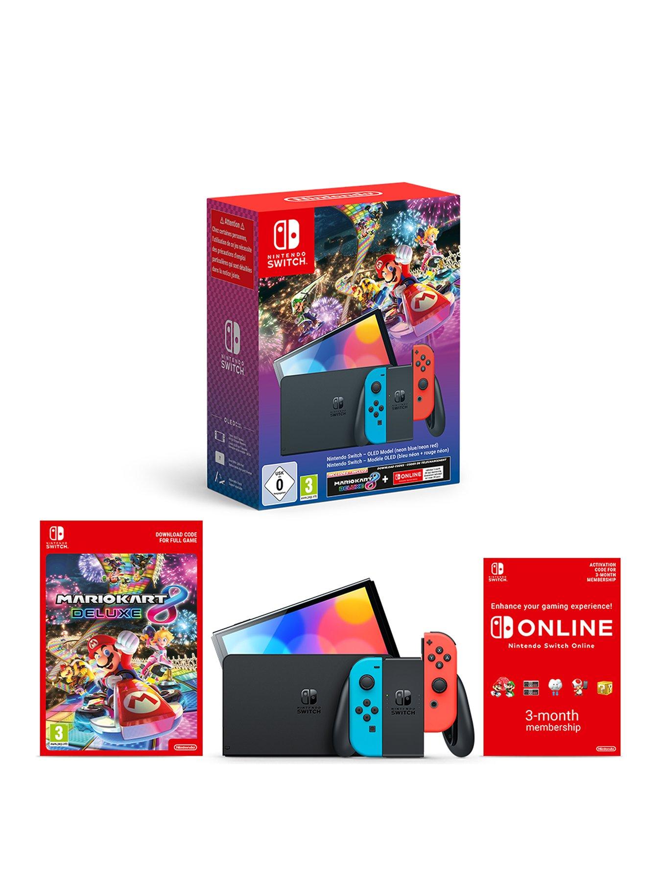 nintendo-switch-oled-oled-console-neon-blueneon-red-mario-kart-8-deluxe-bundle-3-months-nintendo-switch-online