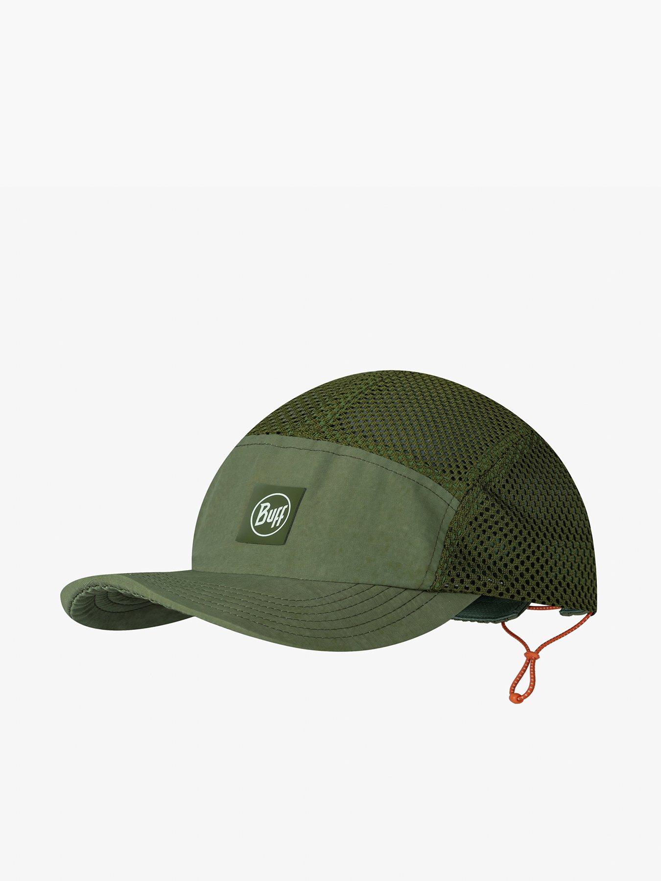 Buff Adults Unisex 5 Panel Air Cap - Khaki
