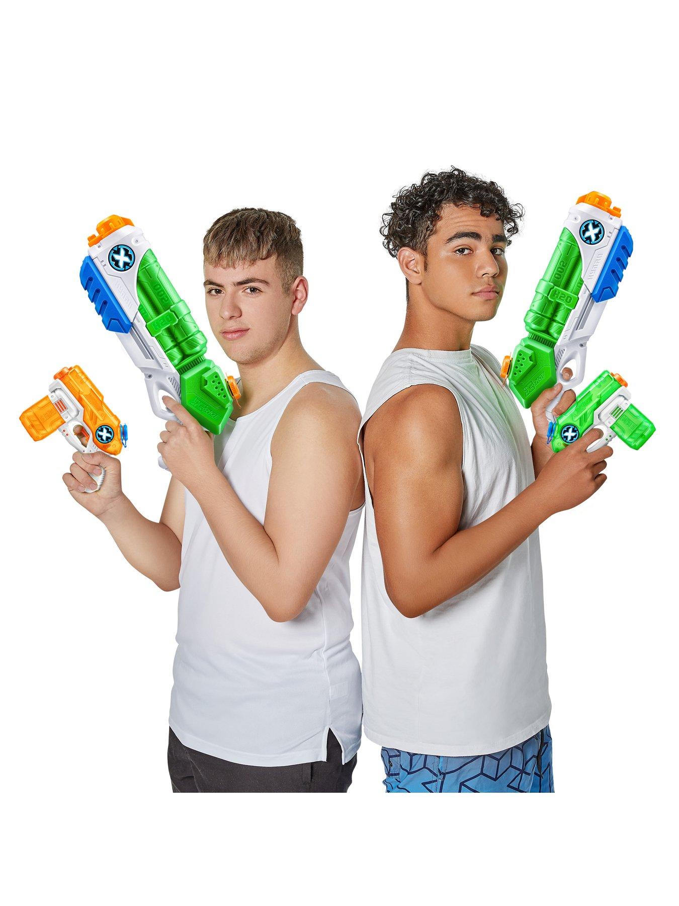  image of zuru-x-shot-water-warfare-double-typhoon-thunder-double-stealth-soaker-water-blaster-combo-by-zuru
