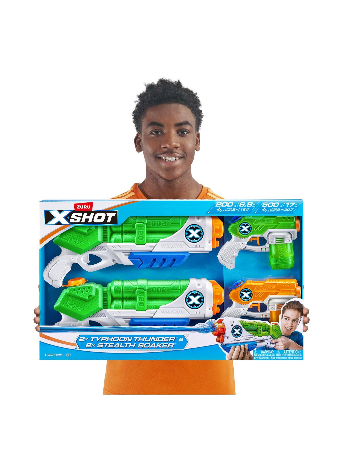  image of zuru-x-shot-water-warfare-double-typhoon-thunder-double-stealth-soaker-water-blaster-combo-by-zuru