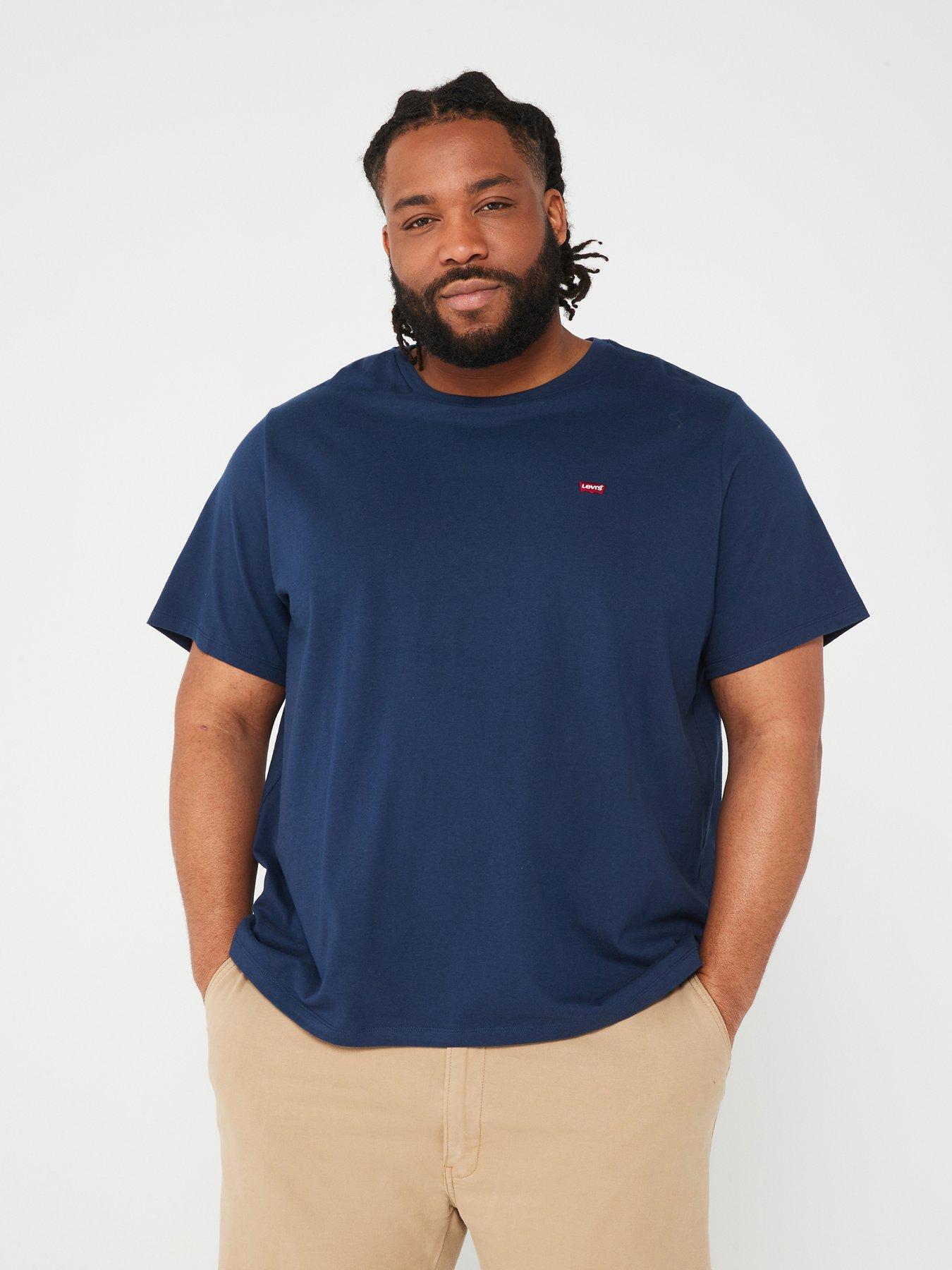 Levi's Big  &  Tall Original Housemark Logo T-Shirt - Navy