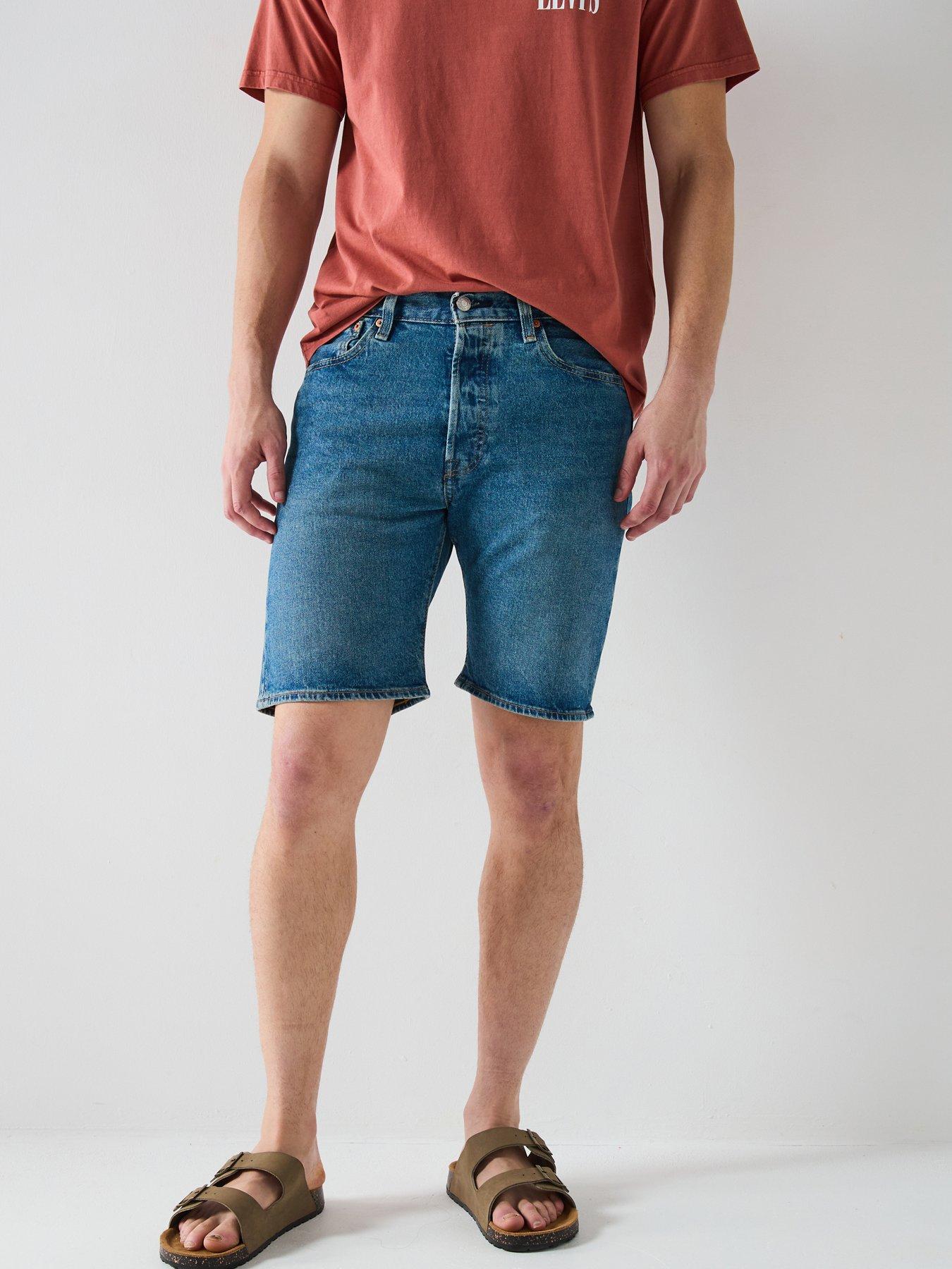 Levi's 501 Original Regular Fit Denim Shorts - Mid Wash
