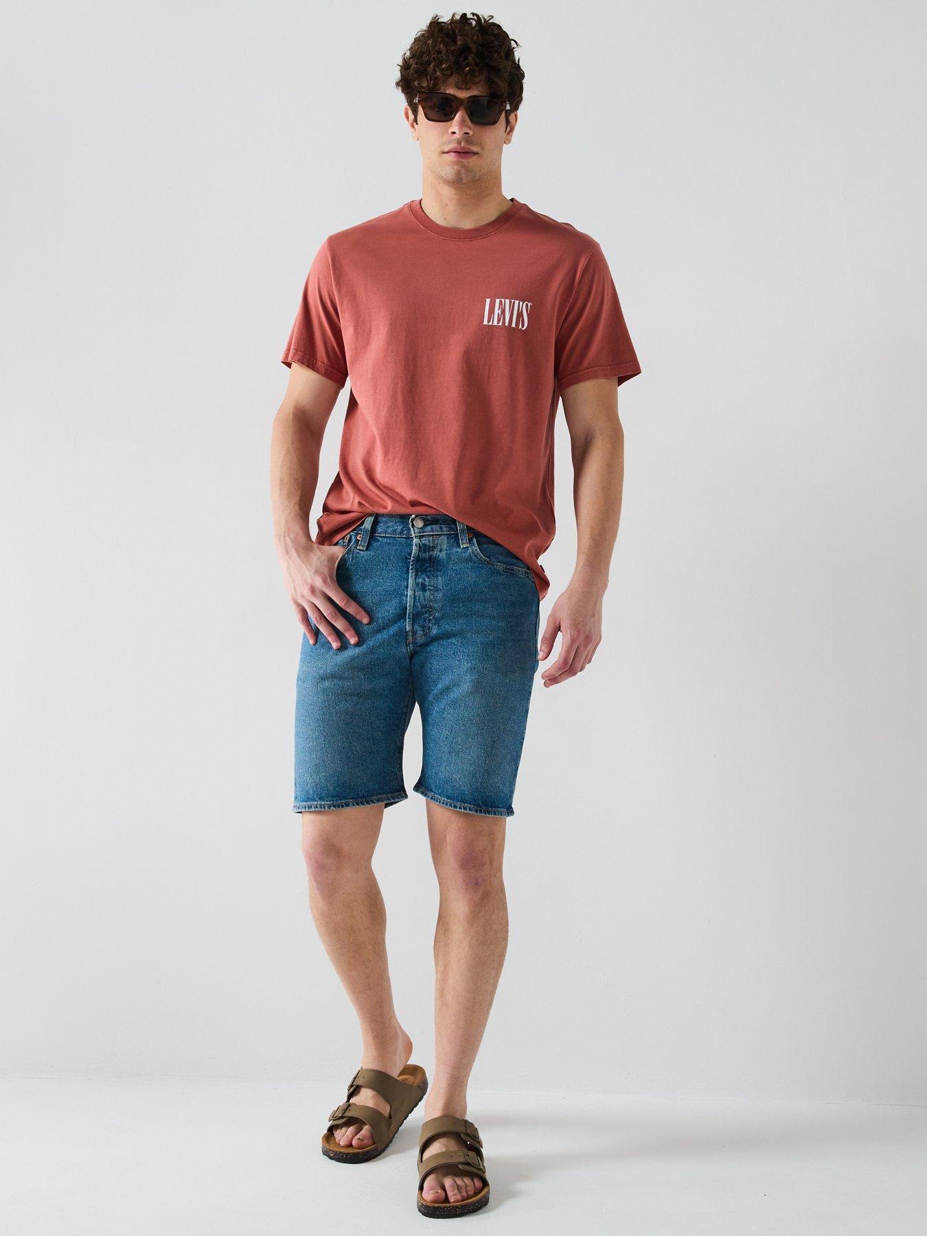 501 Original Distressed Shorts Levis 501 Original 501 High Rise