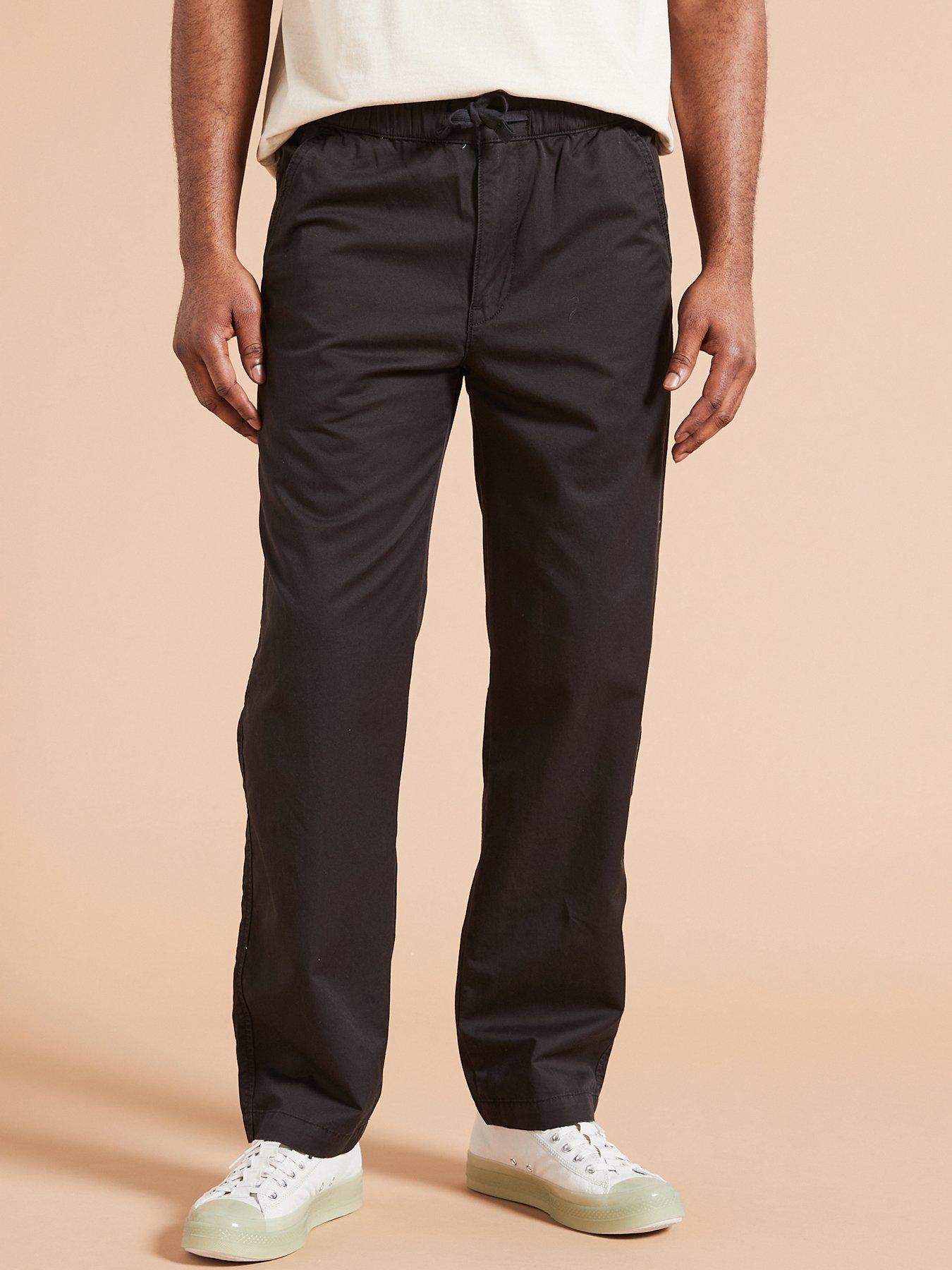 Levi's Xx Drawstring Wide Leg Chino Trousers - Black
