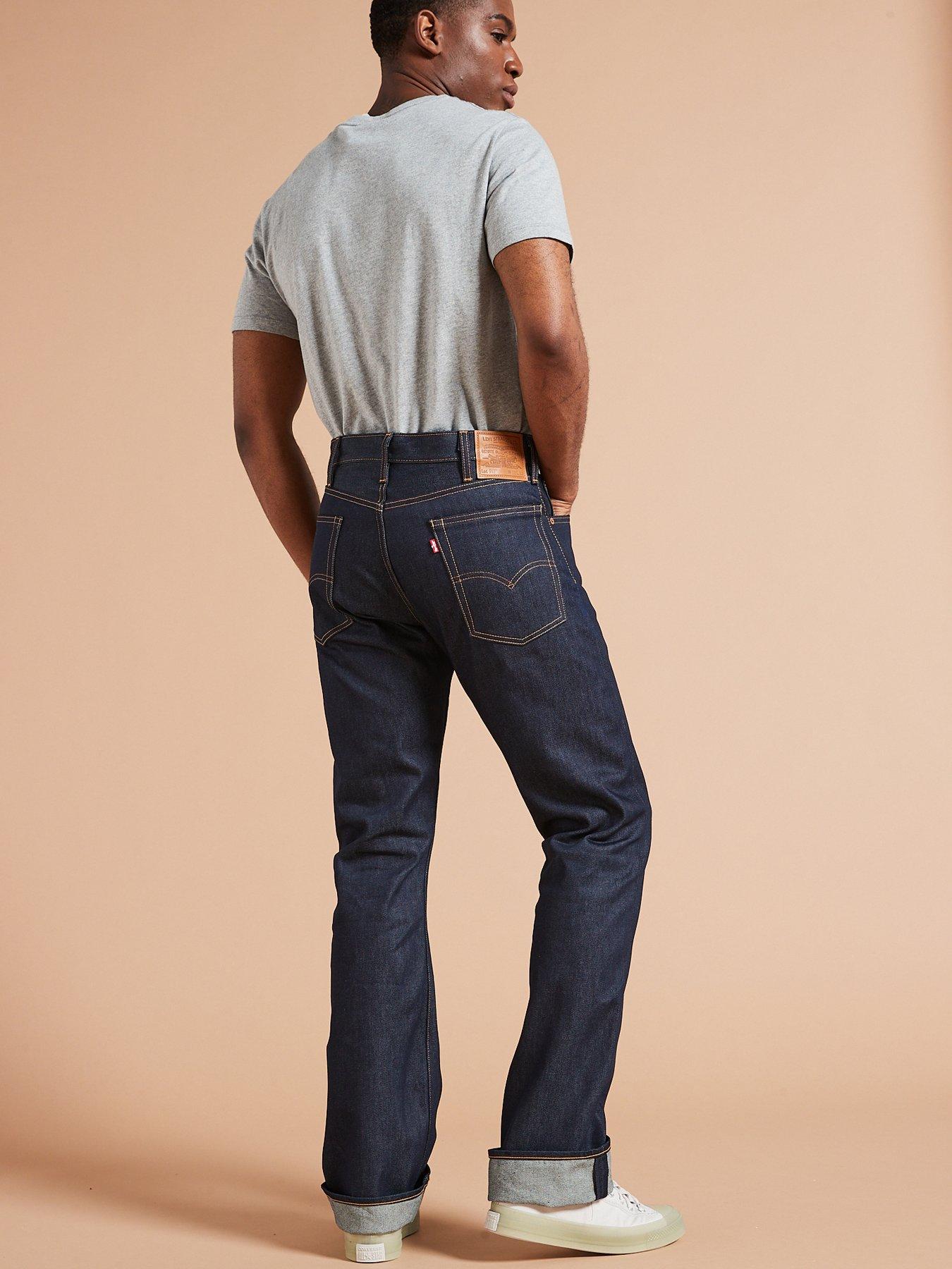 Levi's 517 Straight Bootcut Jeans Make It Yours Dark Blue