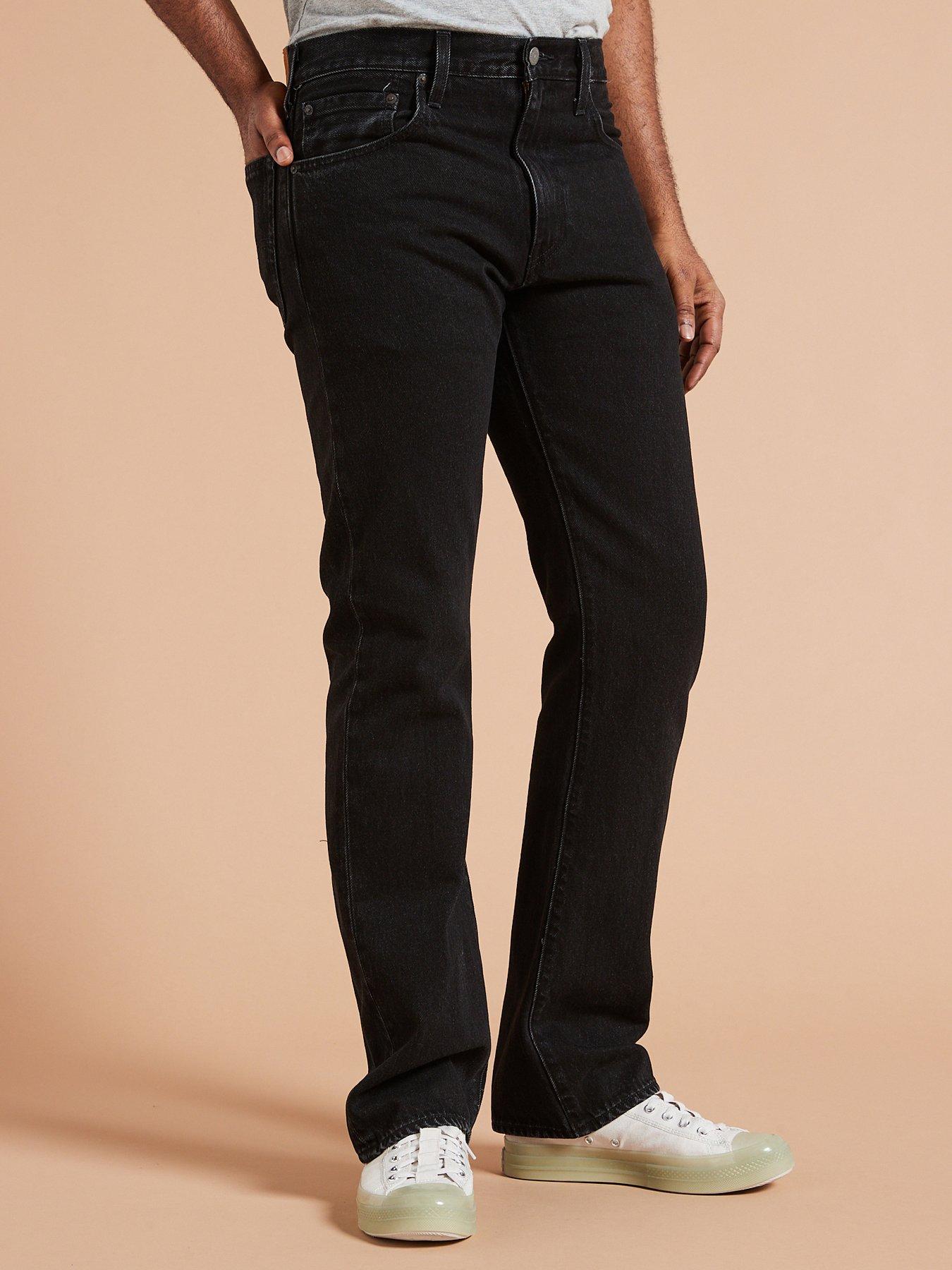 Levi's 517 Straight Bootcut Jeans - Welcome To The Rodeo - Black