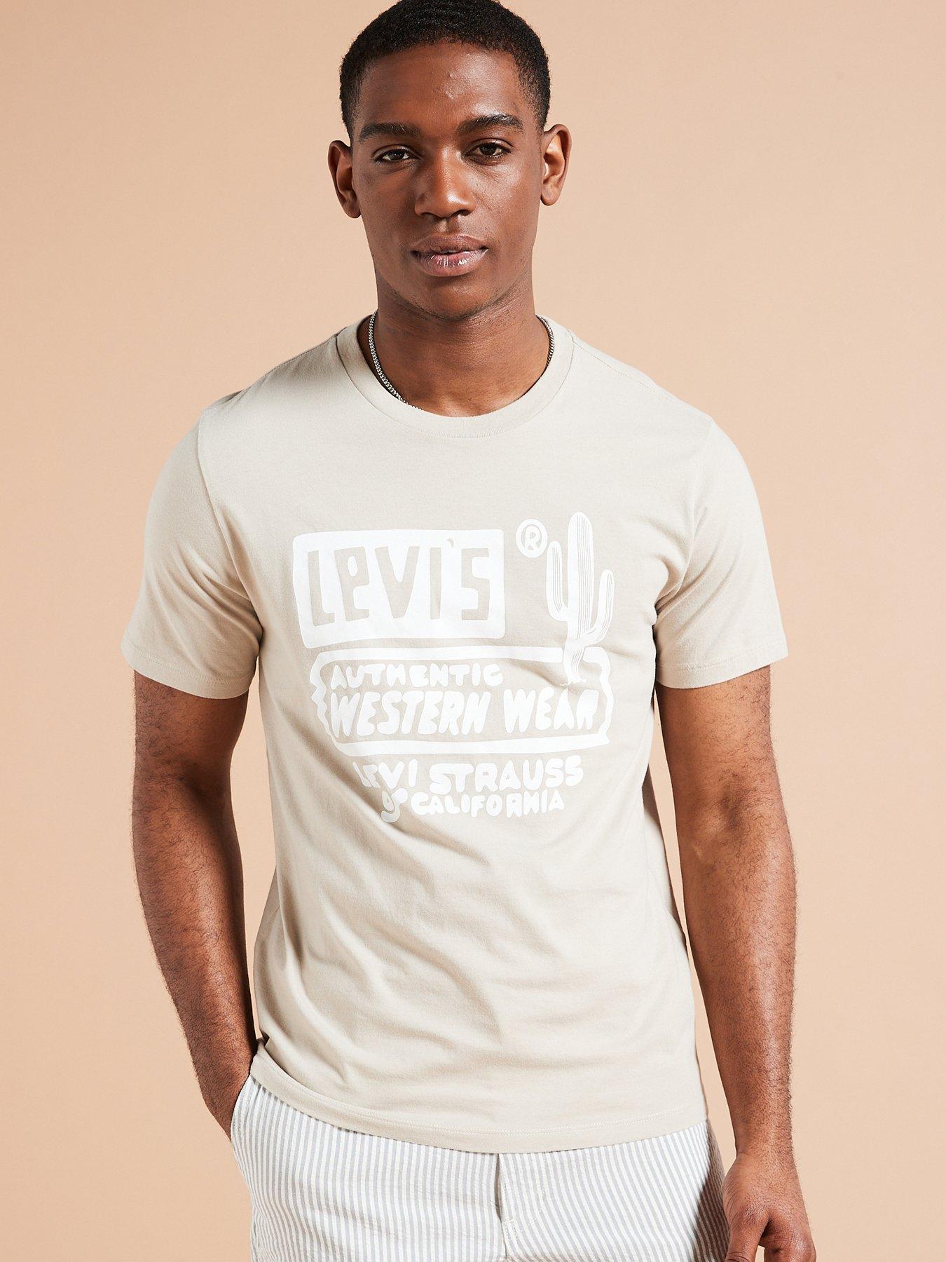 Levi's white best sale t shirt price