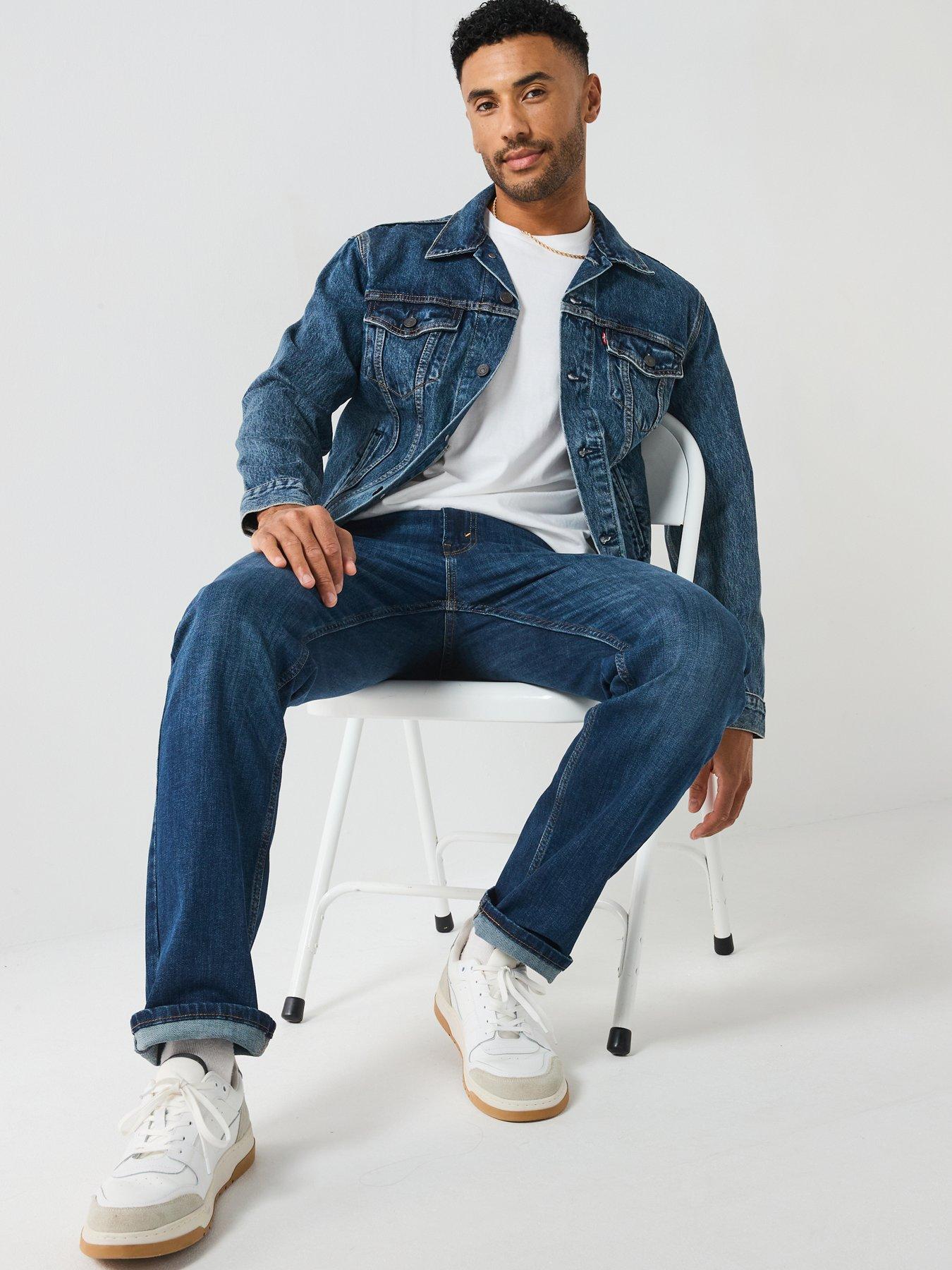  image of levis-513-slim-straight-fit-jeans-tree-topper-adv-blue