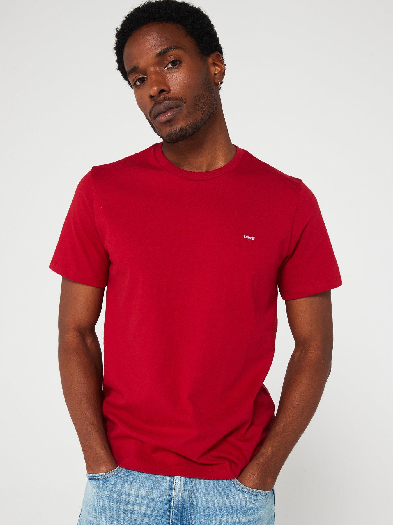 Superdry Waffle Long Sleeve Henley T-shirt - Dark Red