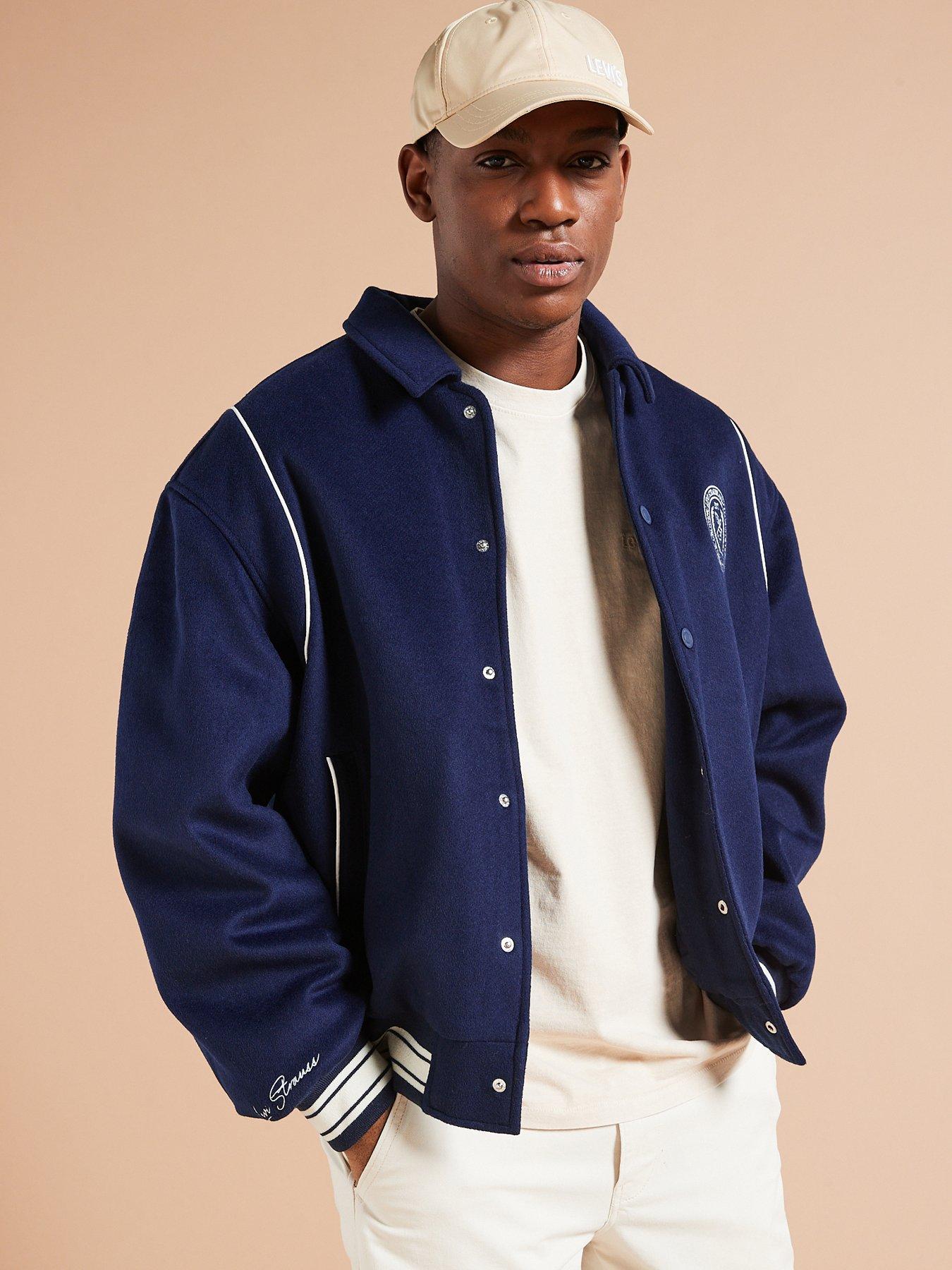 Levis jacket shop dark blue