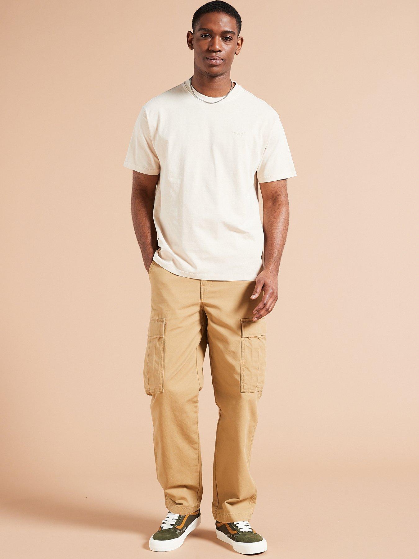 Image 5 of 5 of Levi's Short Sleeve Red Tab Vintage T-shirt - Beige