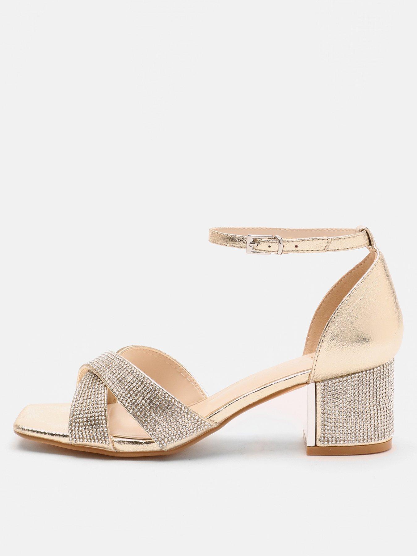 Quiz gold heels deals