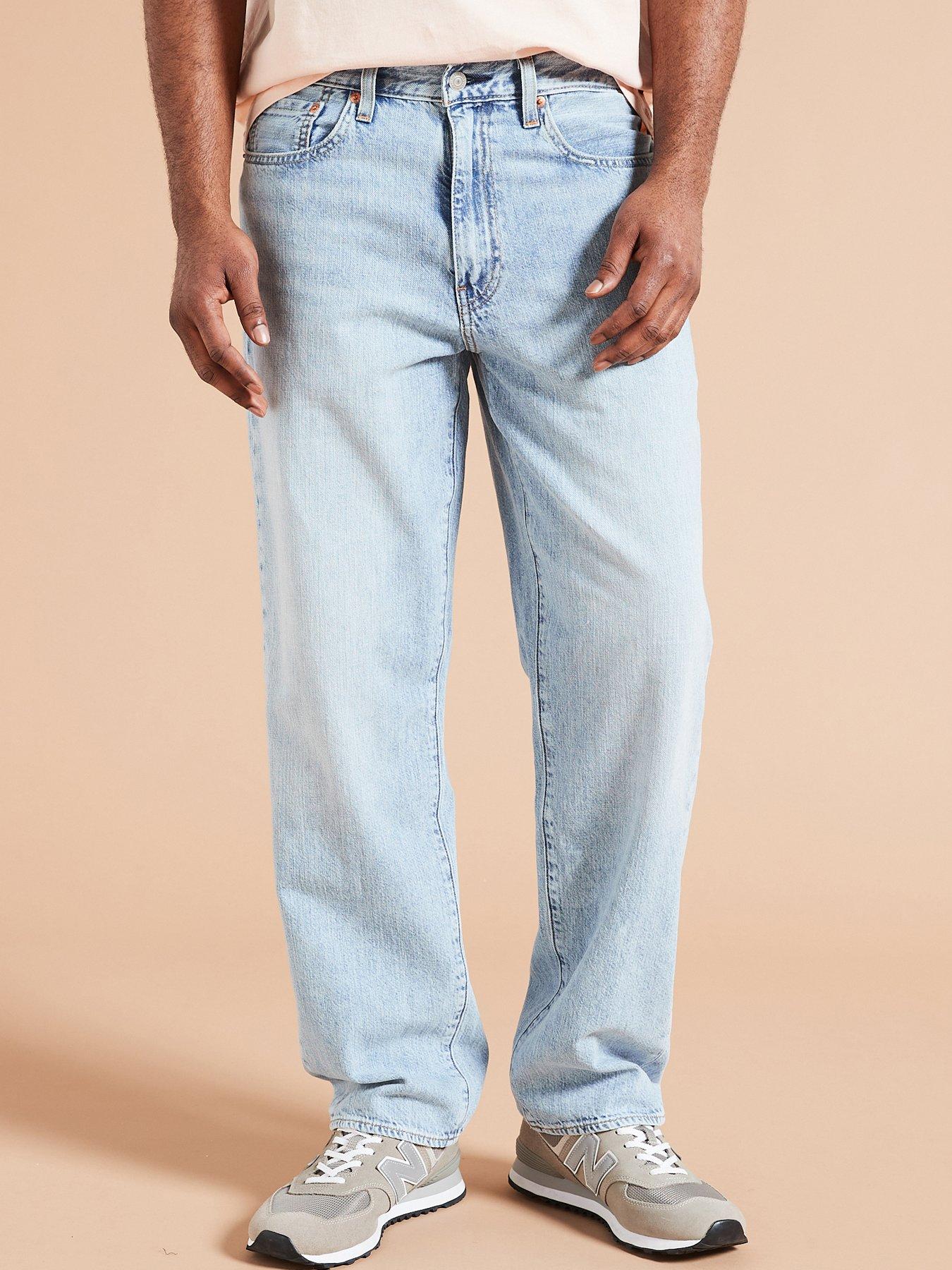 Levi's Levis 568® Loose Straight Fit Linen+ Denim Jeans Academia